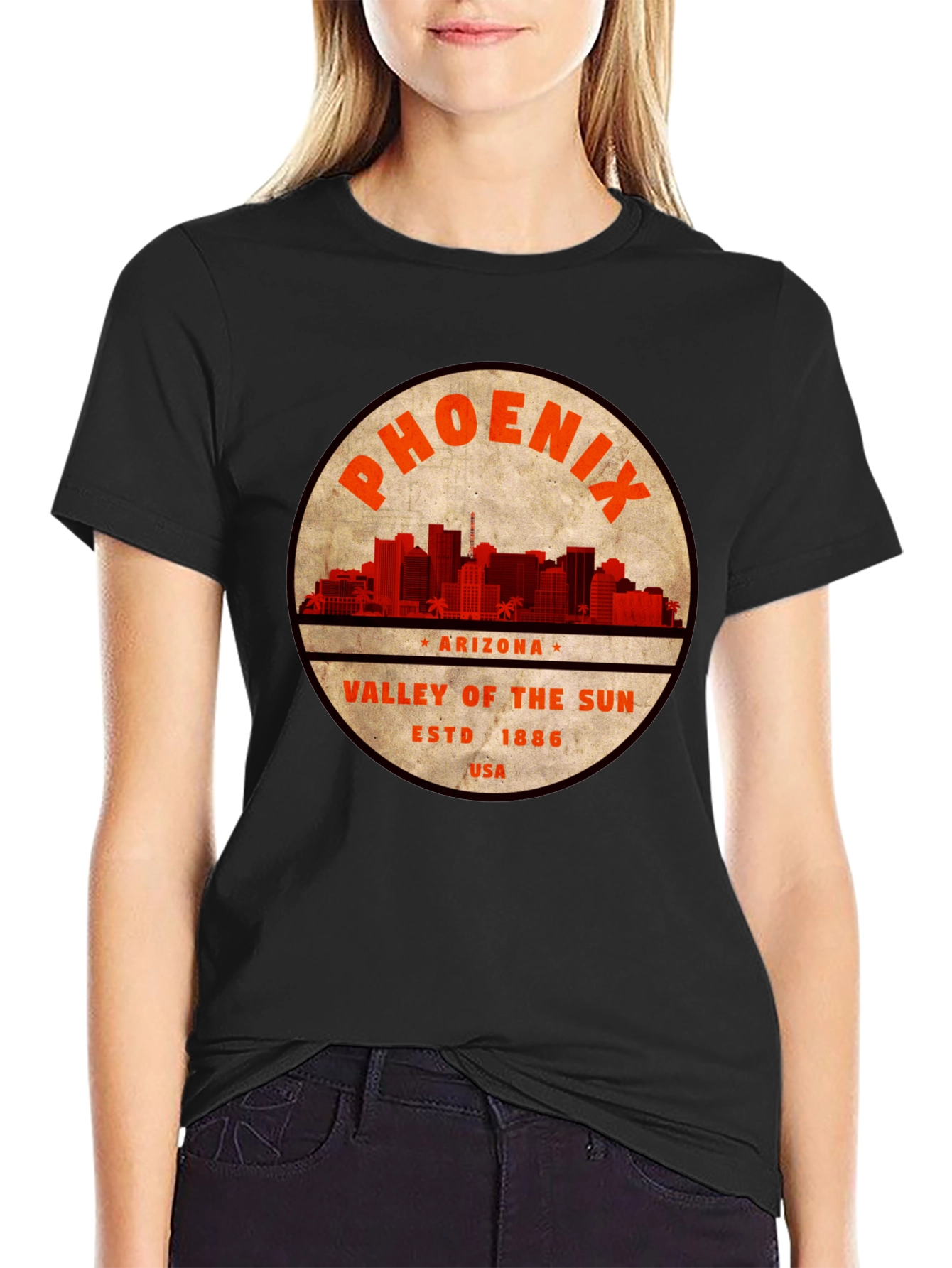 Phoenix Arizona Valley of the Sun Graphic T-Shirt