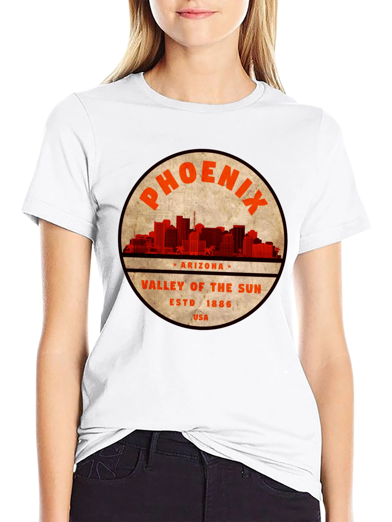 Phoenix Arizona Valley of the Sun Graphic T-Shirt