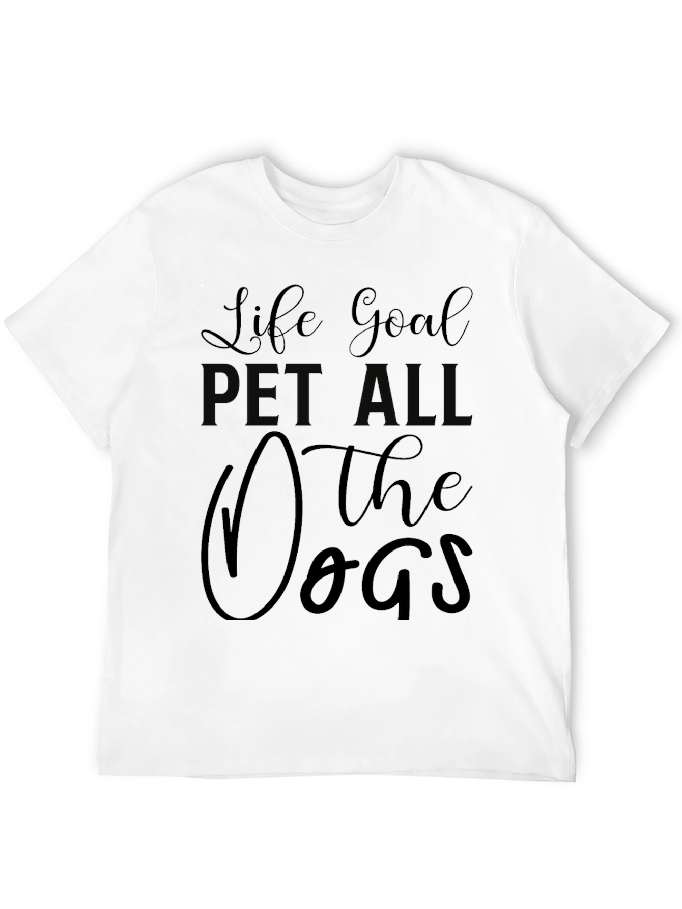 Life Goal Pet All the Dogs Graphic Tee