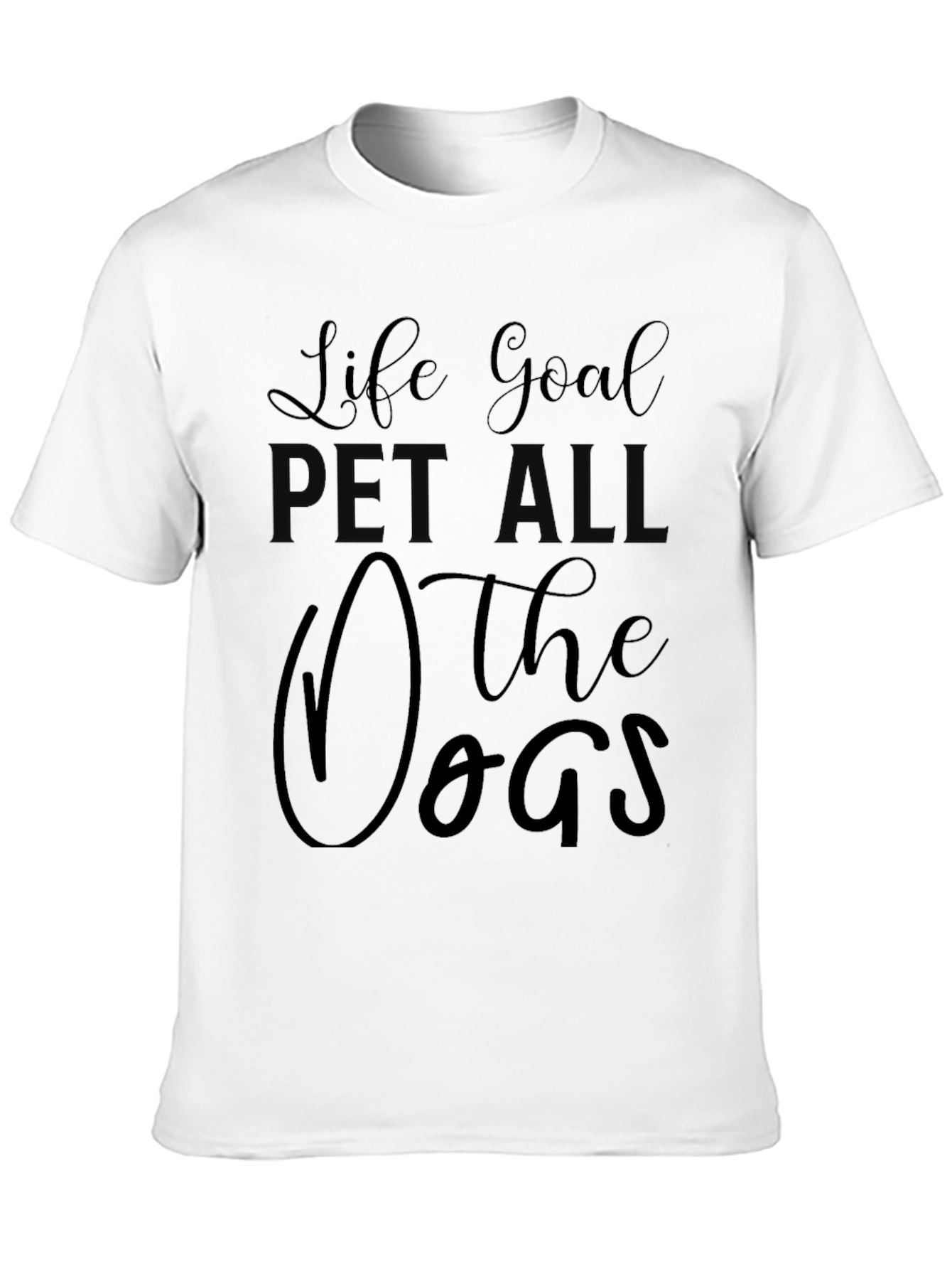 Life Goal Pet All the Dogs Graphic Tee