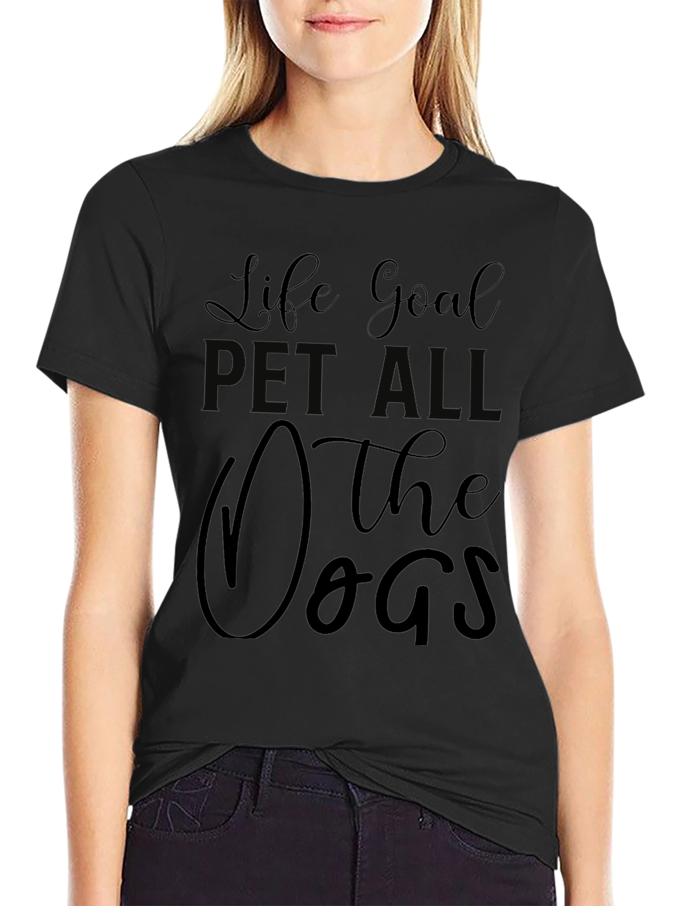 Life Goal Pet All the Dogs Graphic Tee