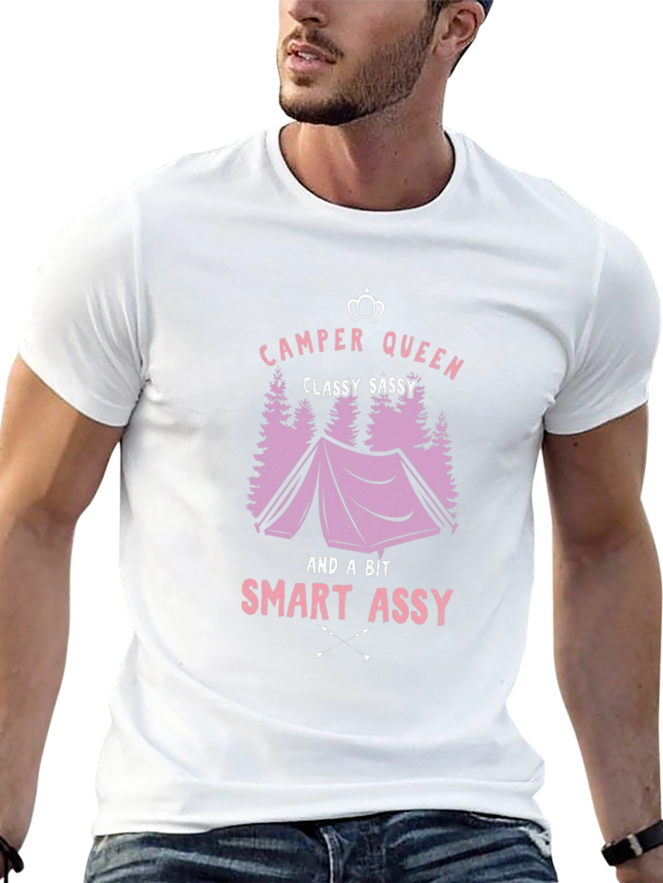 Camper Queen T-Shirt - Classy Sassy & Smart Assy