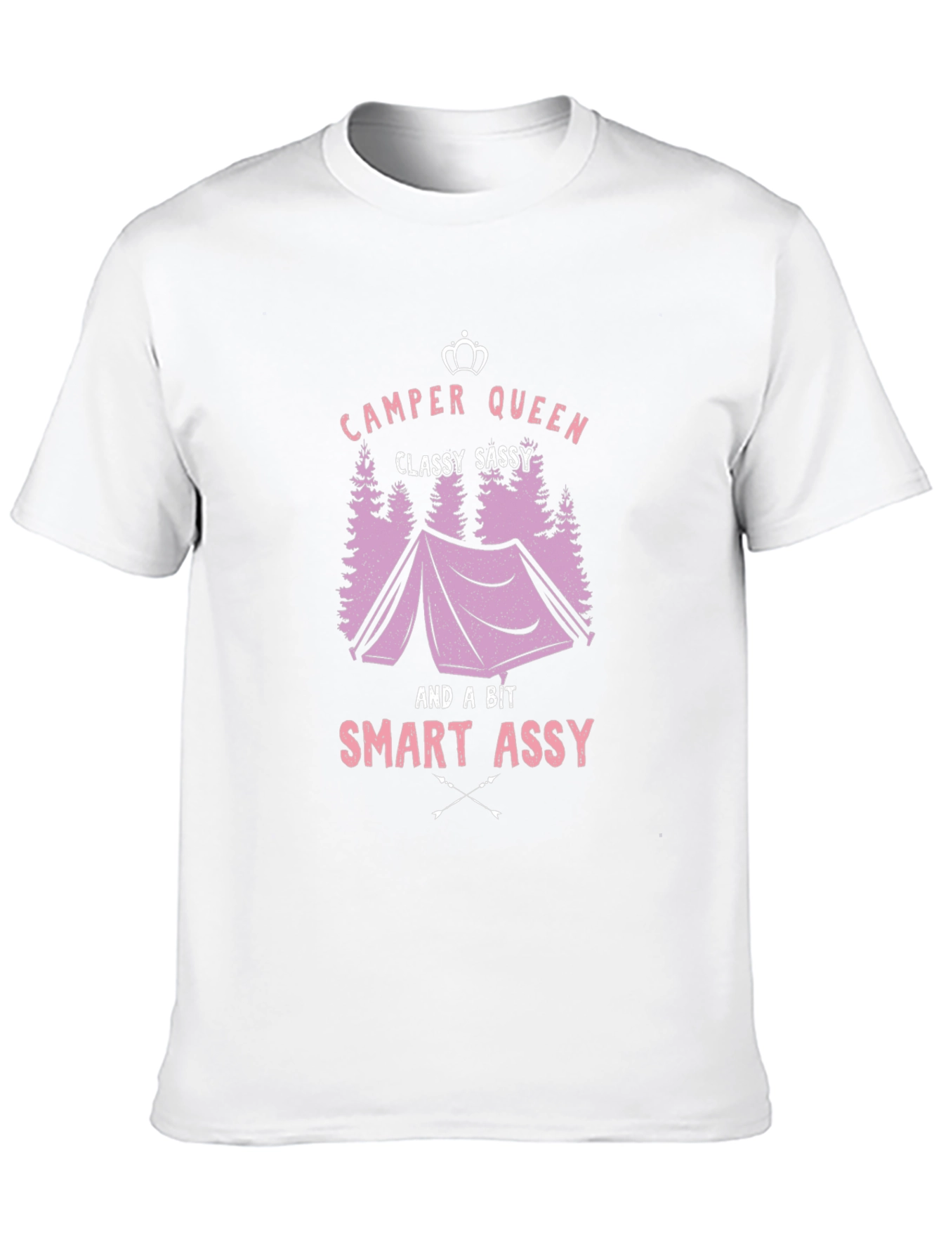 Camper Queen T-Shirt - Classy Sassy & Smart Assy