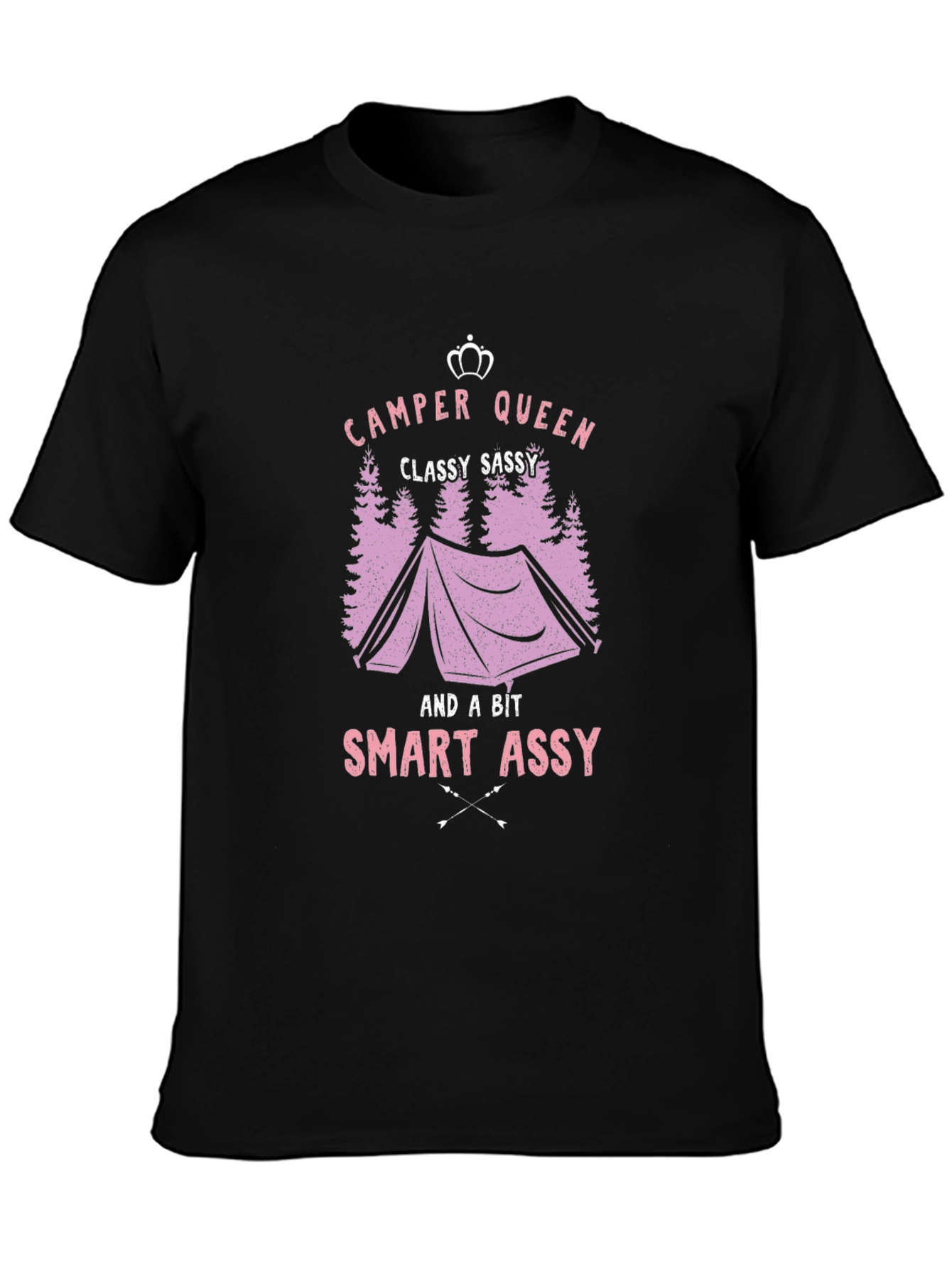 Camper Queen T-Shirt - Classy Sassy & Smart Assy