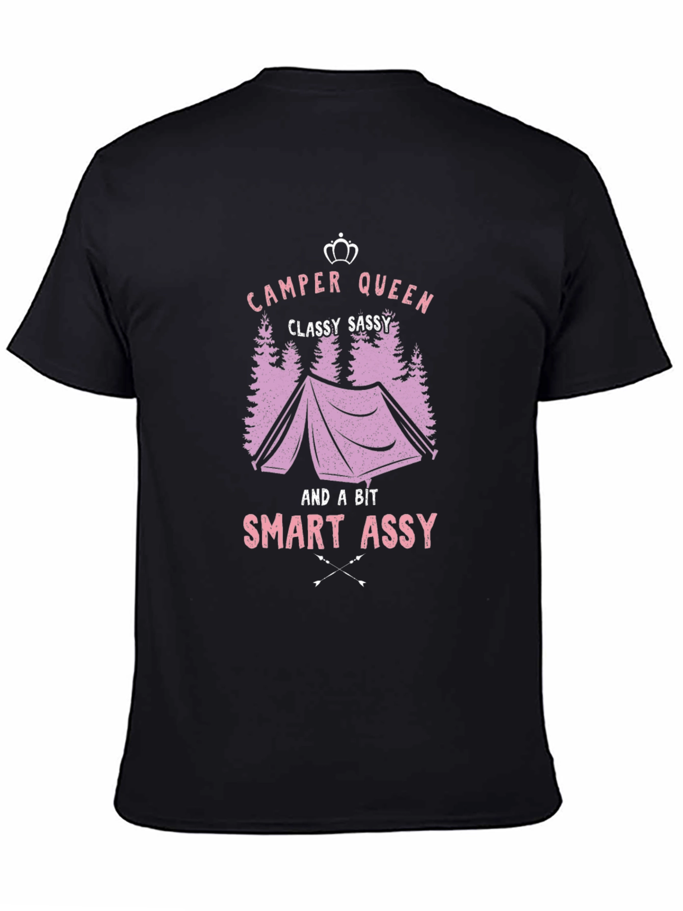 Camper Queen T-Shirt - Classy Sassy & Smart Assy