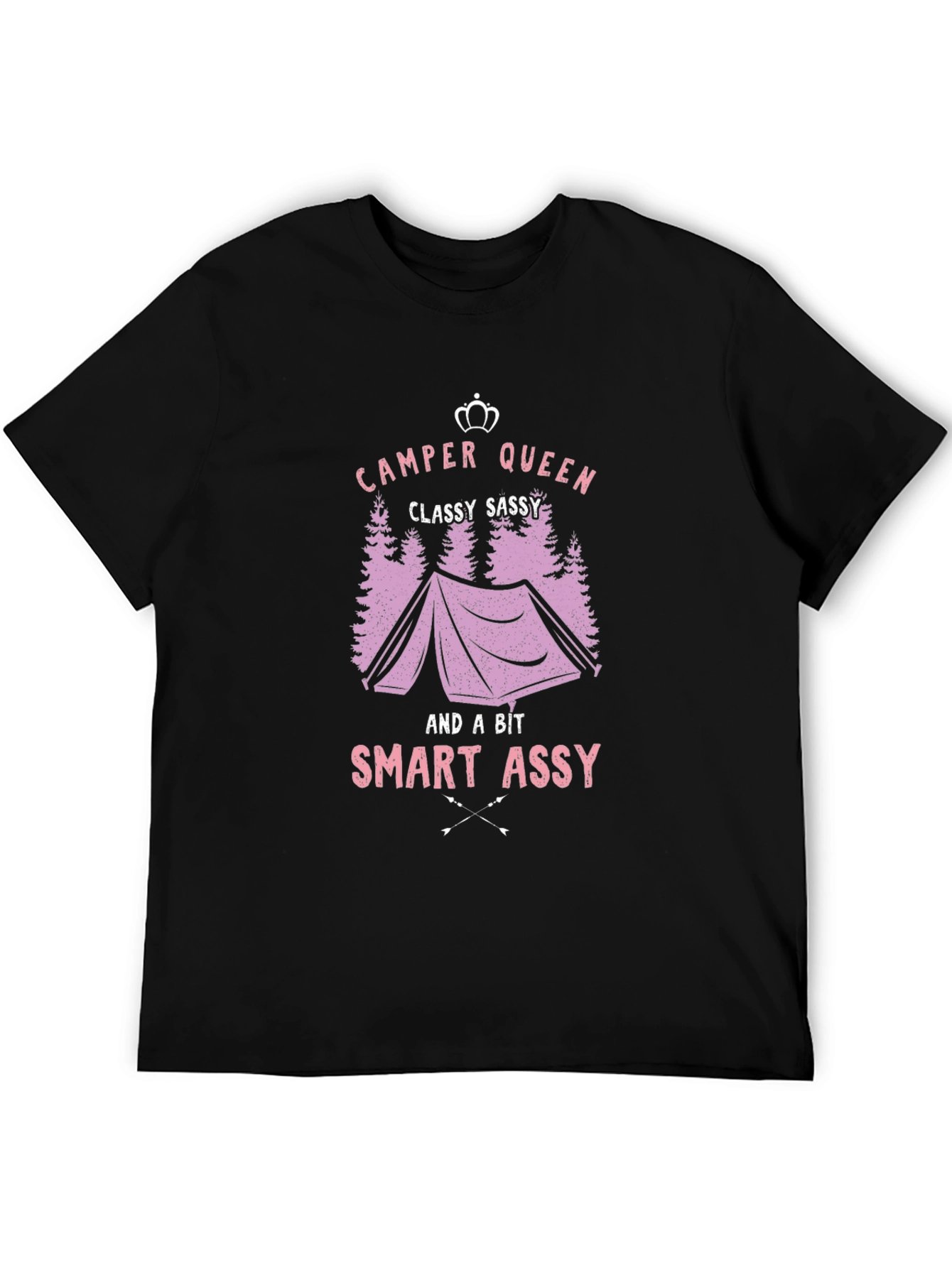 Camper Queen T-Shirt - Classy Sassy & Smart Assy