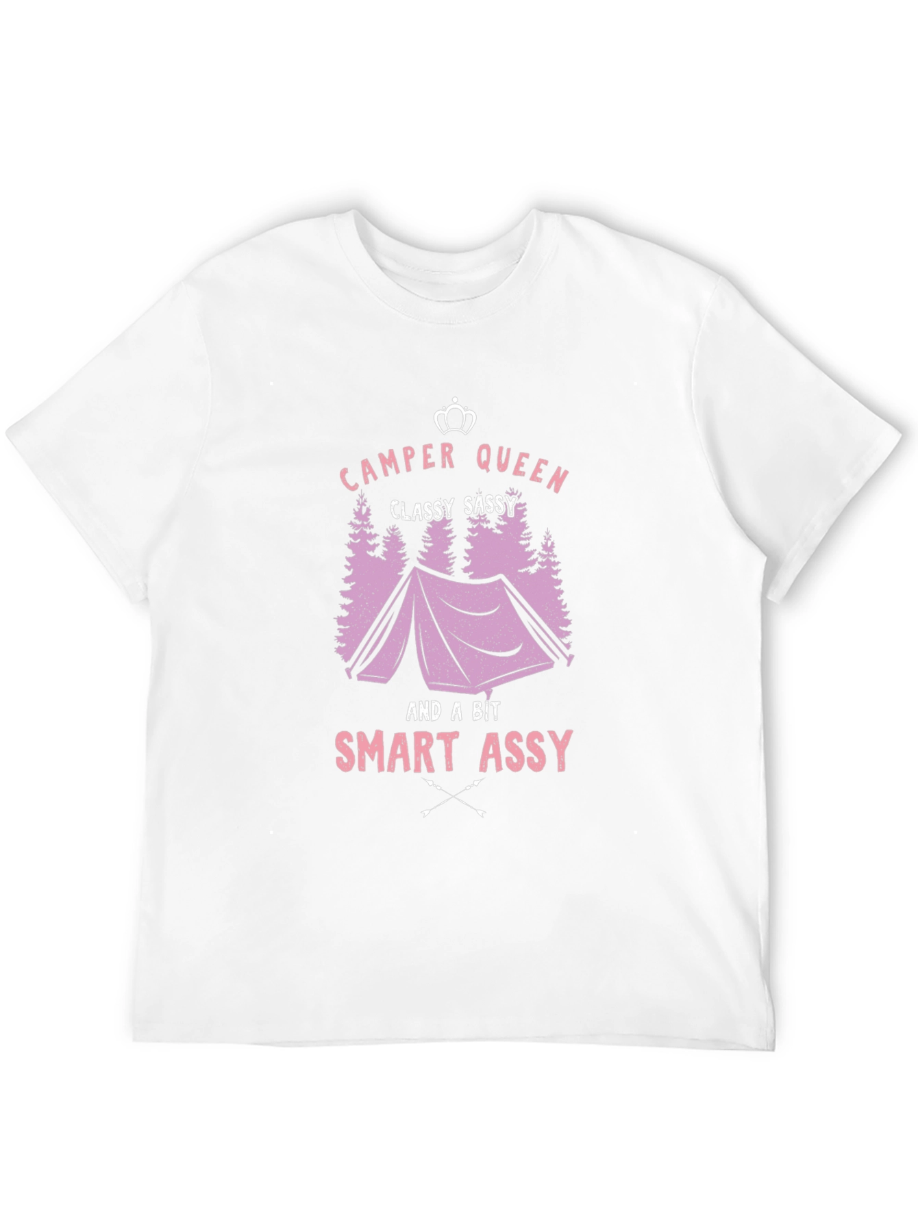 Camper Queen T-Shirt - Classy Sassy & Smart Assy
