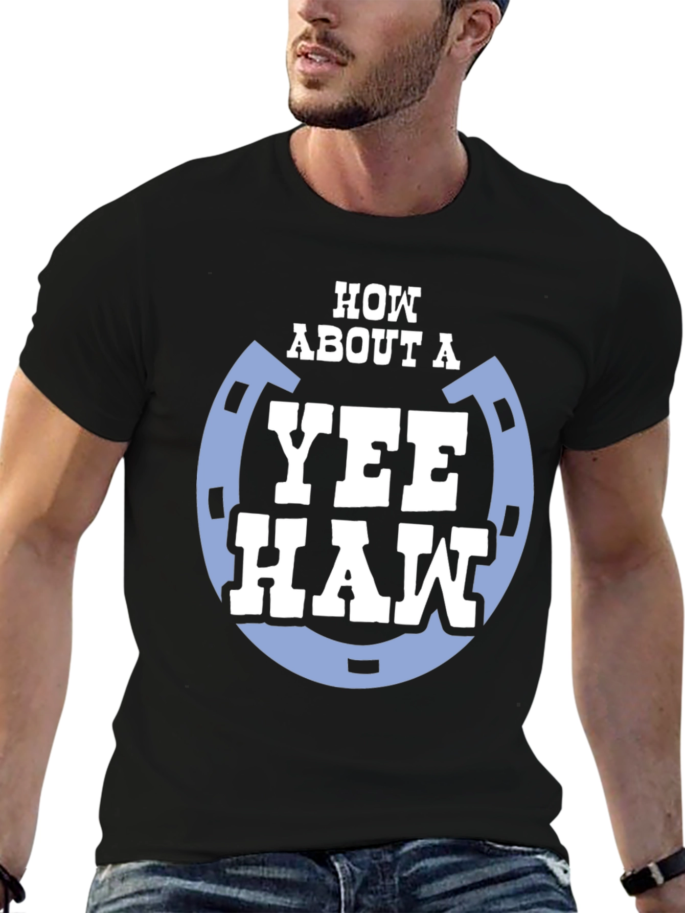 Yee Haw T-Shirt - Cowboy Western Style