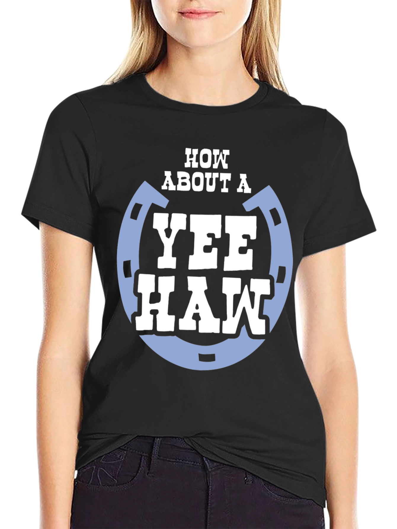 Yee Haw T-Shirt - Cowboy Western Style
