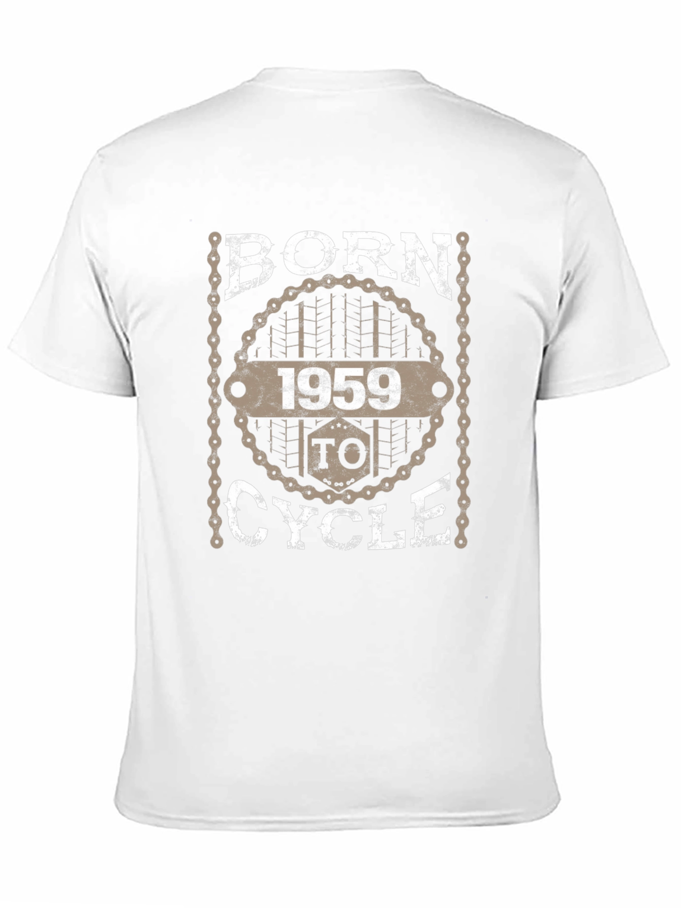 Born in 1959 To Cycle Graphic T-Shirt