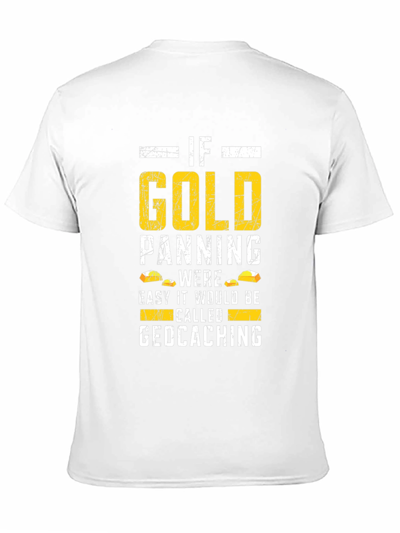 Funny Gold Panning Geocaching T-Shirt