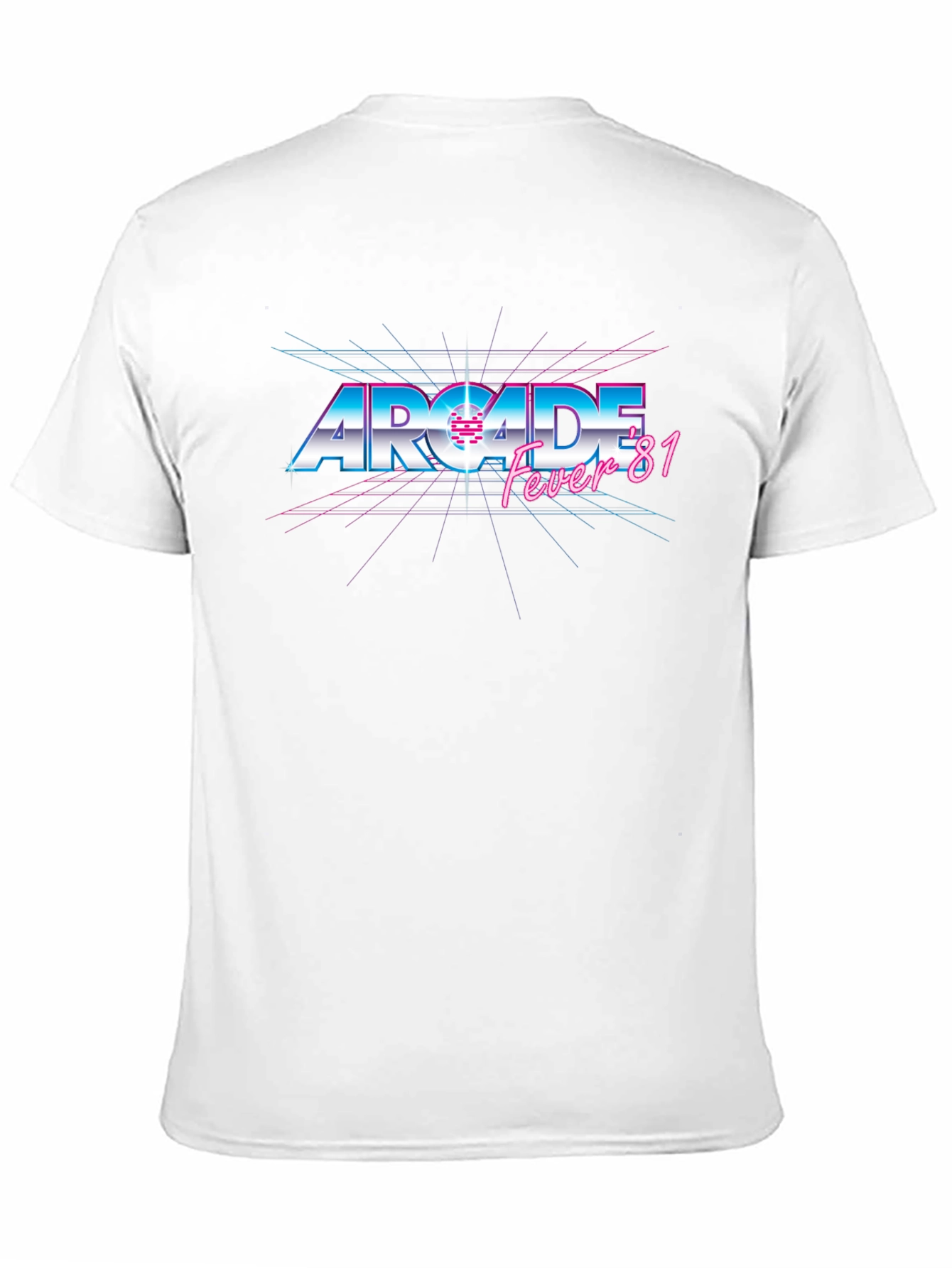 Retro Arcade Fever 81 T-Shirt - Black
