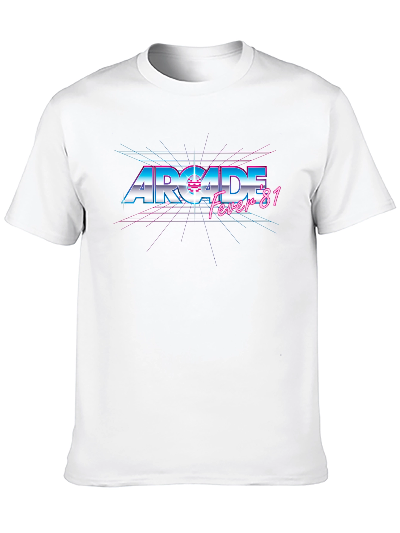 Retro Arcade Fever 81 T-Shirt - Black