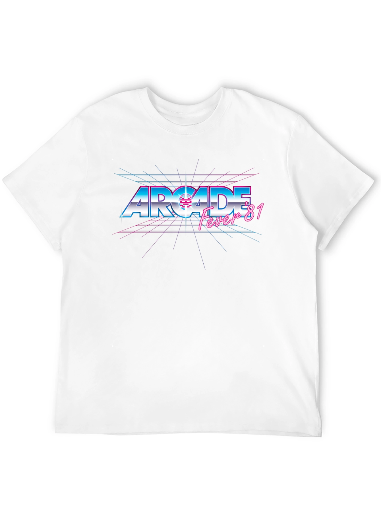Retro Arcade Fever 81 T-Shirt - Black