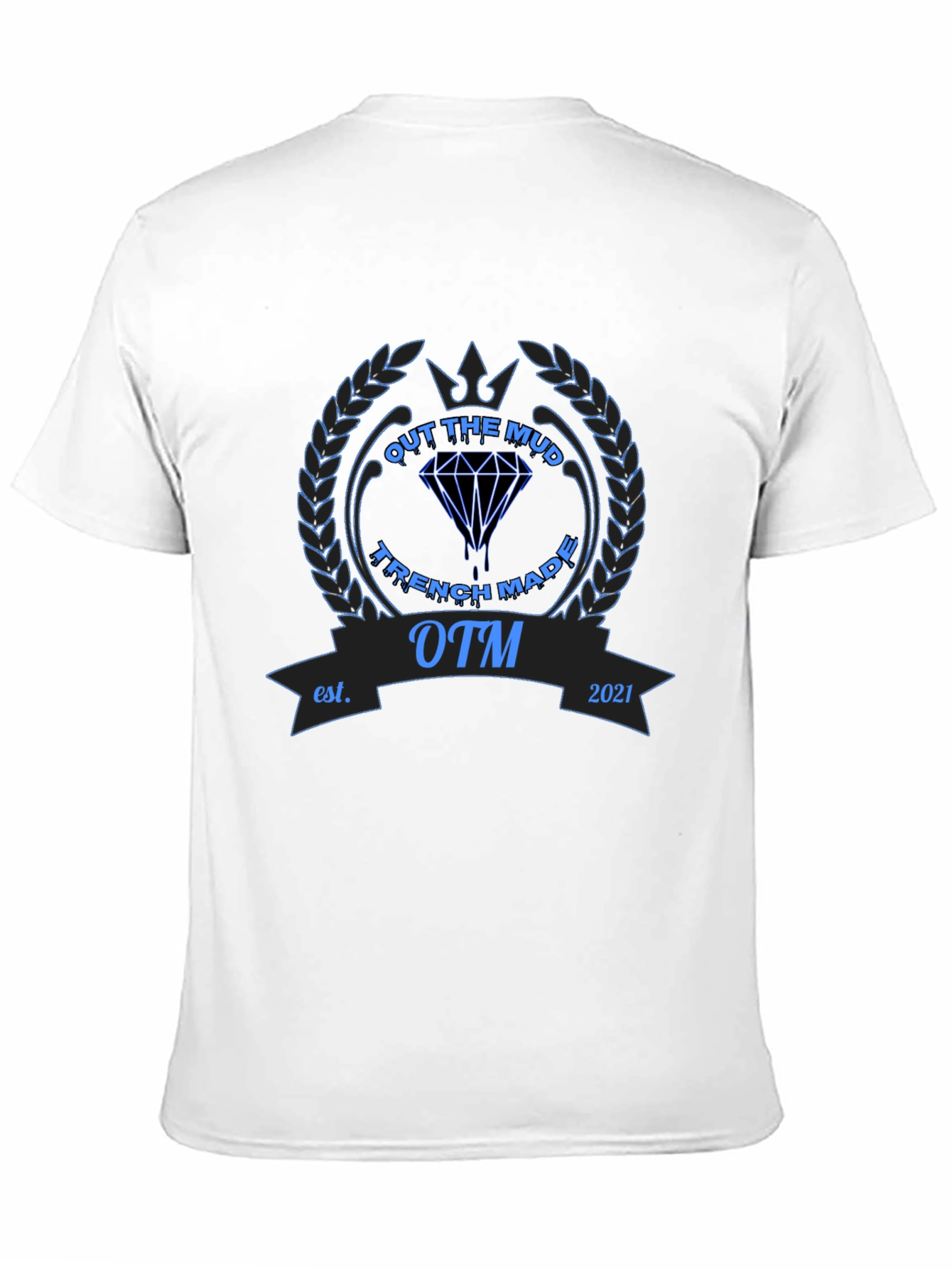 Out The Mud Trench Made Graphic T-Shirt