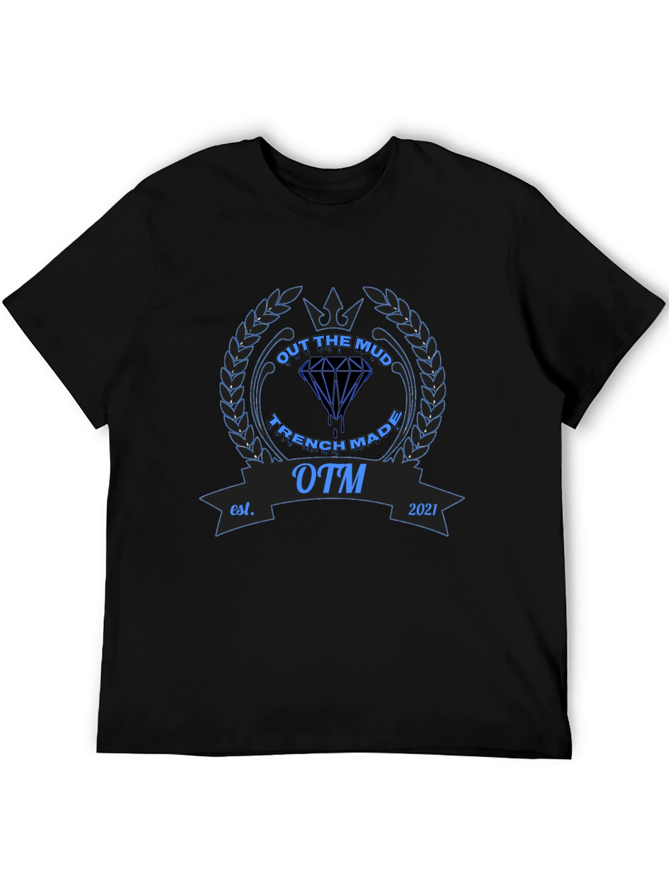 Out The Mud Trench Made Graphic T-Shirt