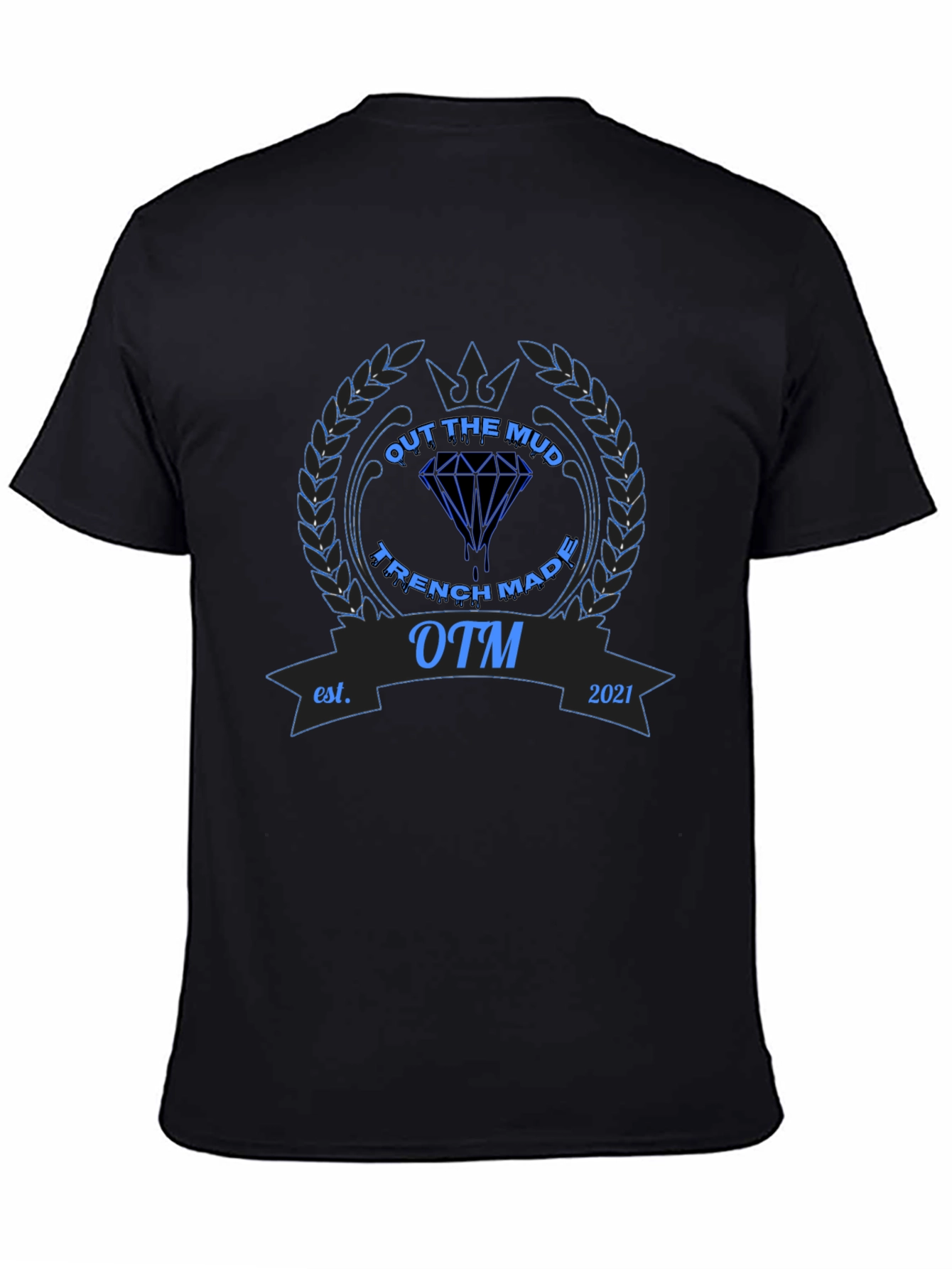 Out The Mud Trench Made Graphic T-Shirt