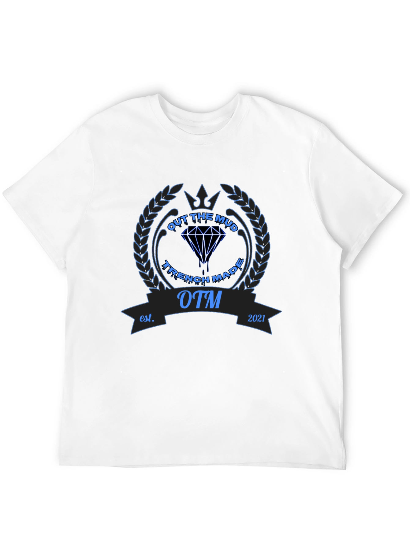 Out The Mud Trench Made Graphic T-Shirt