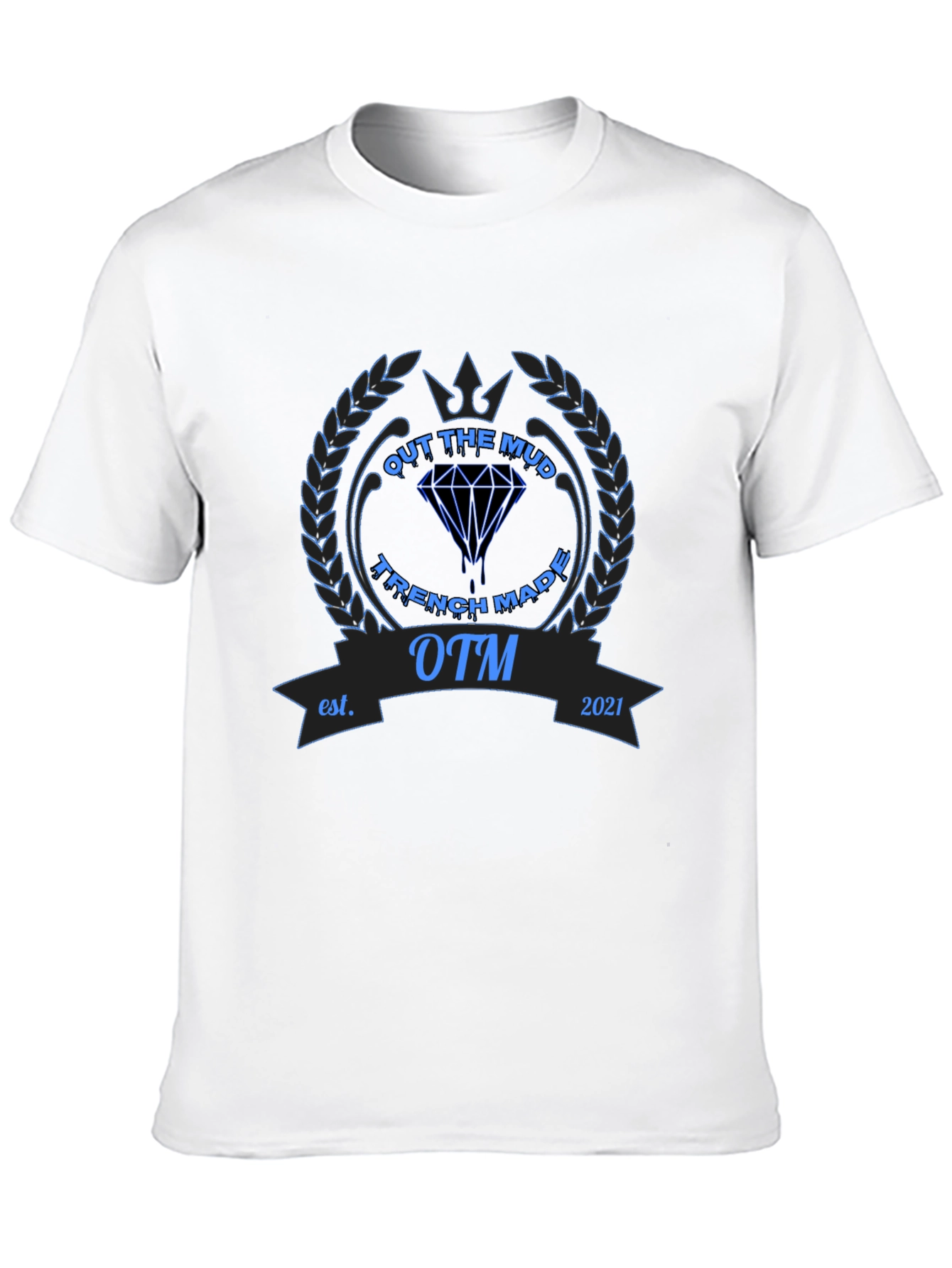 Out The Mud Trench Made Graphic T-Shirt