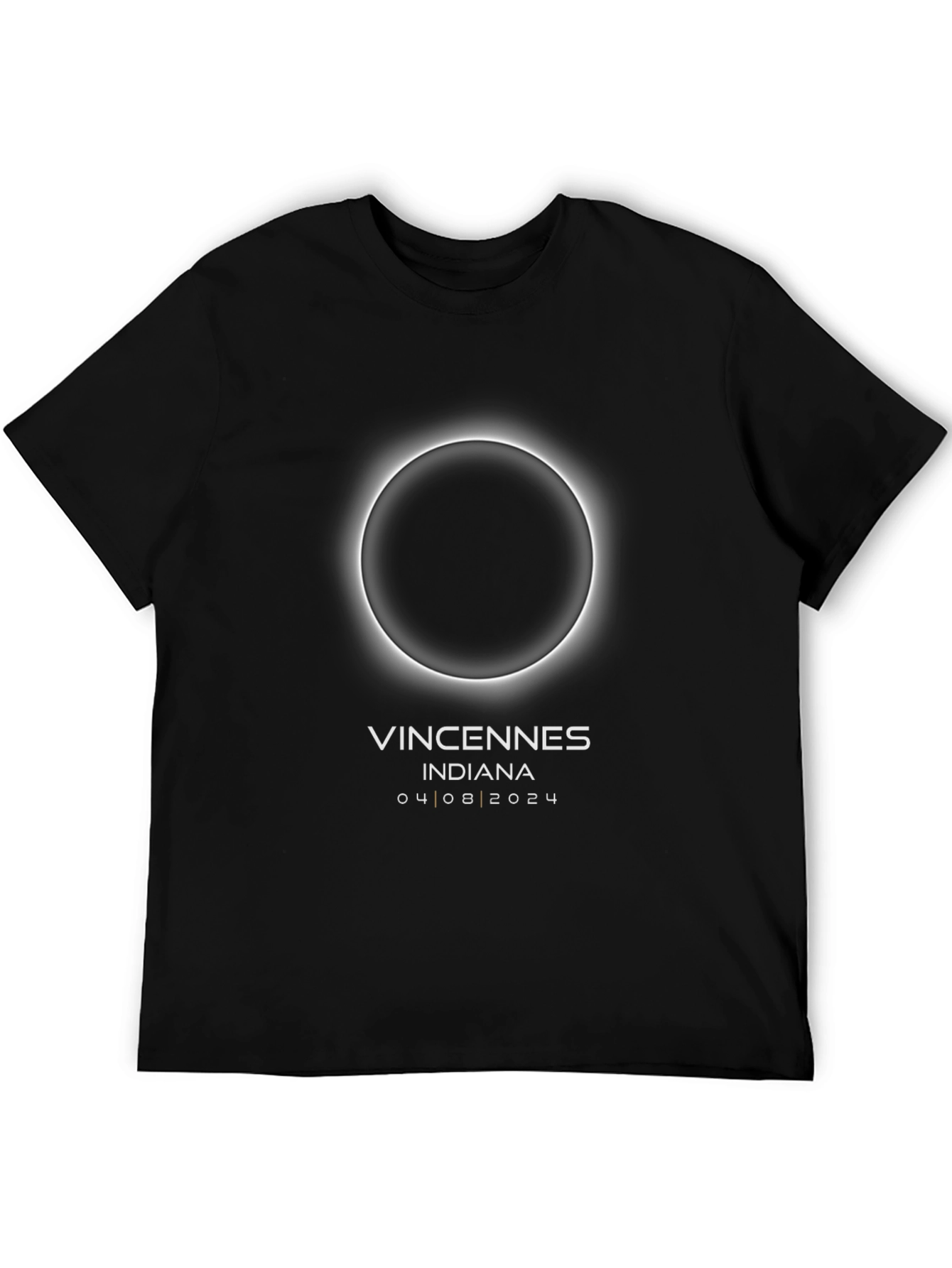 Vincennes Indiana Eclipse 2024 Graphic T-Shirt