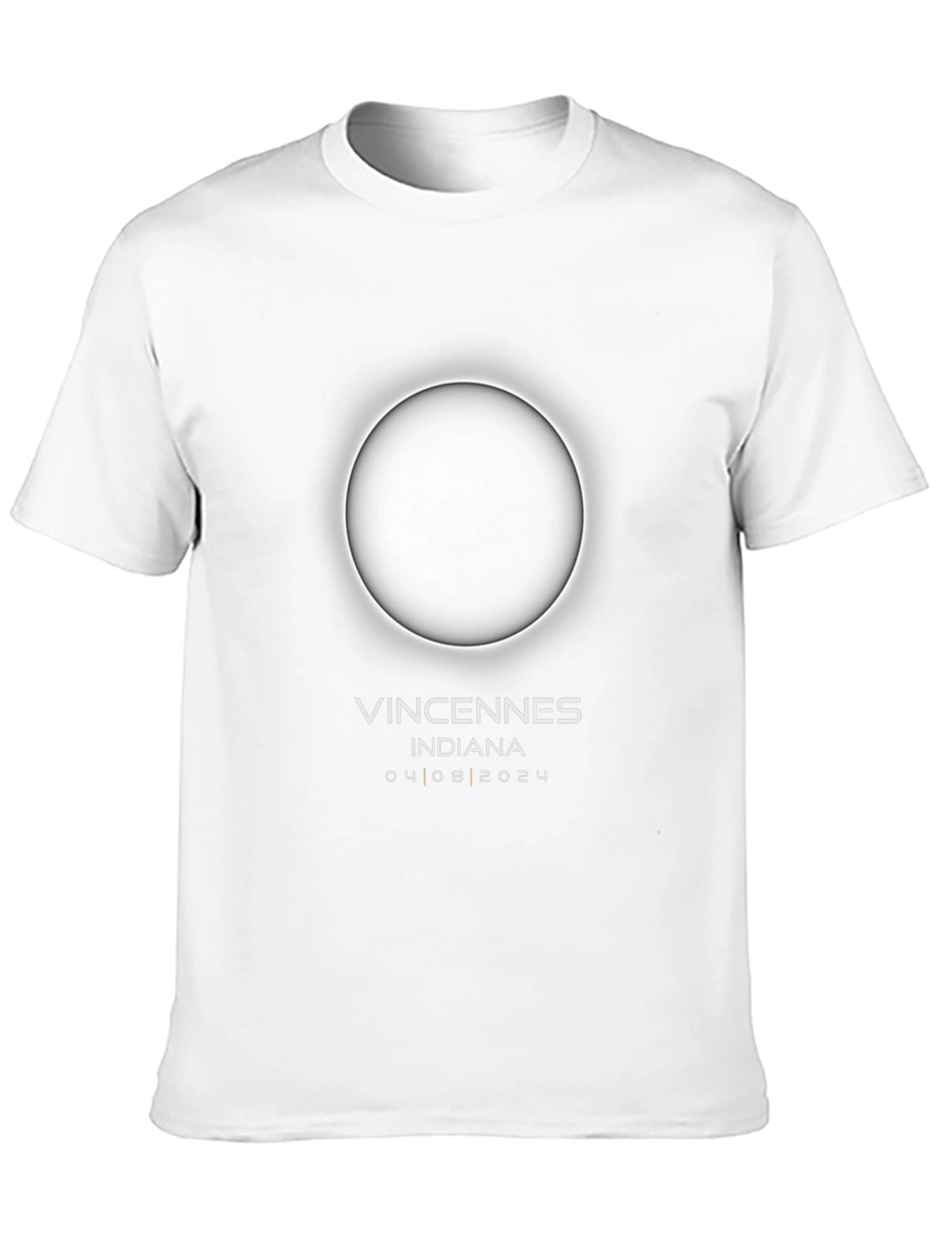 Vincennes Indiana Eclipse 2024 Graphic T-Shirt