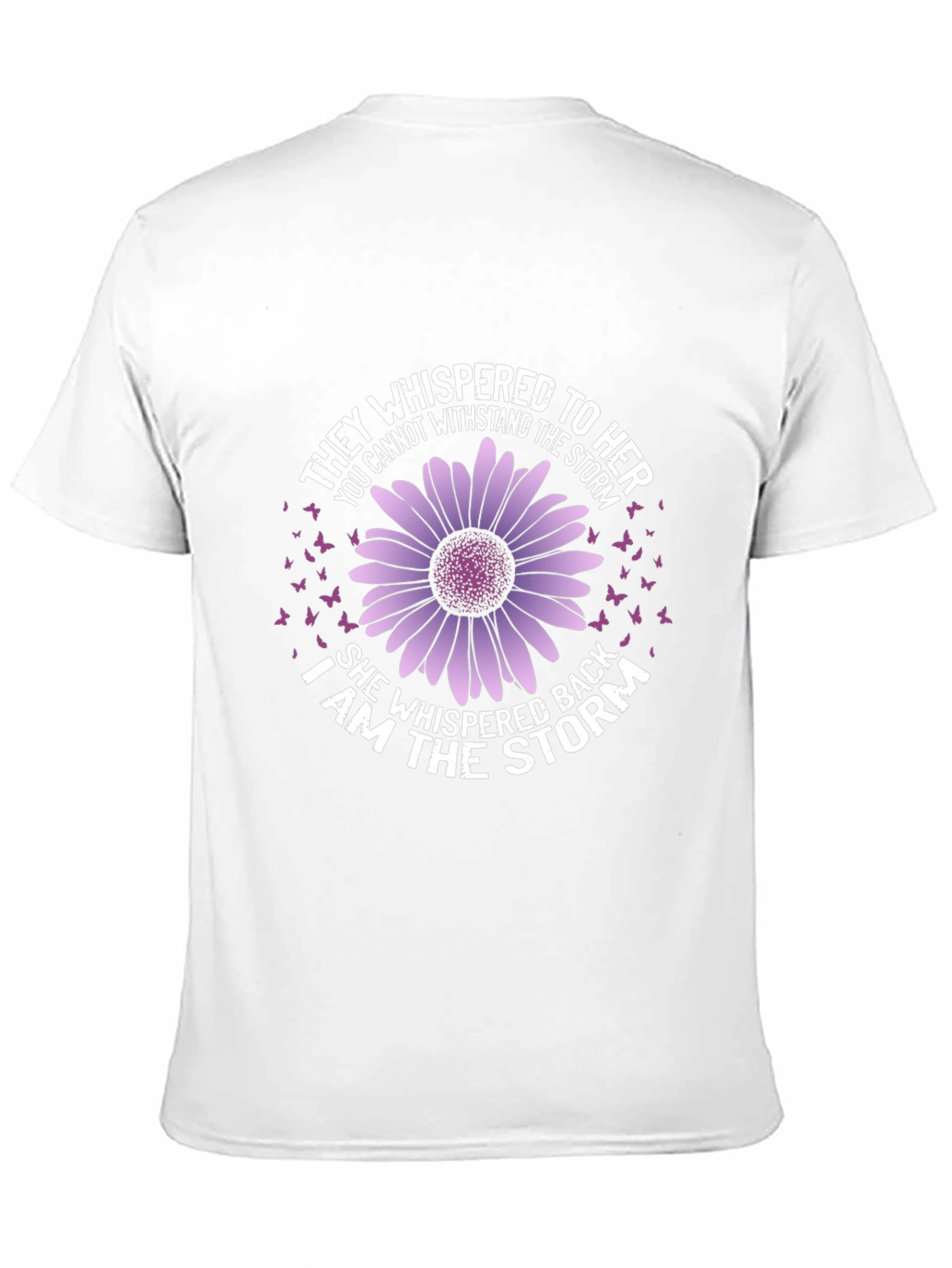 Whispered Storm T-Shirt - Empowering Graphic Tee