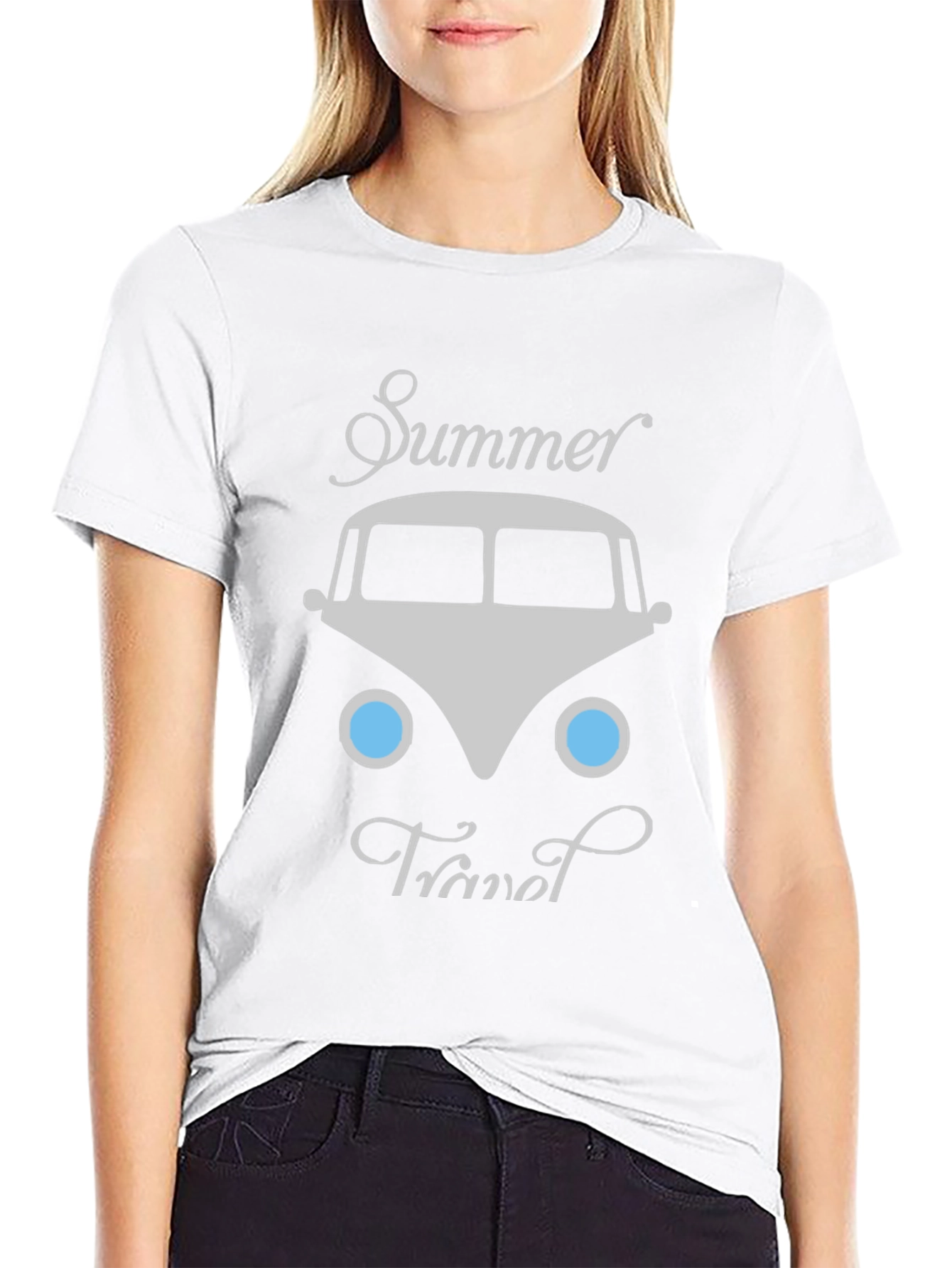 Summer Travel Van Graphic T-Shirt