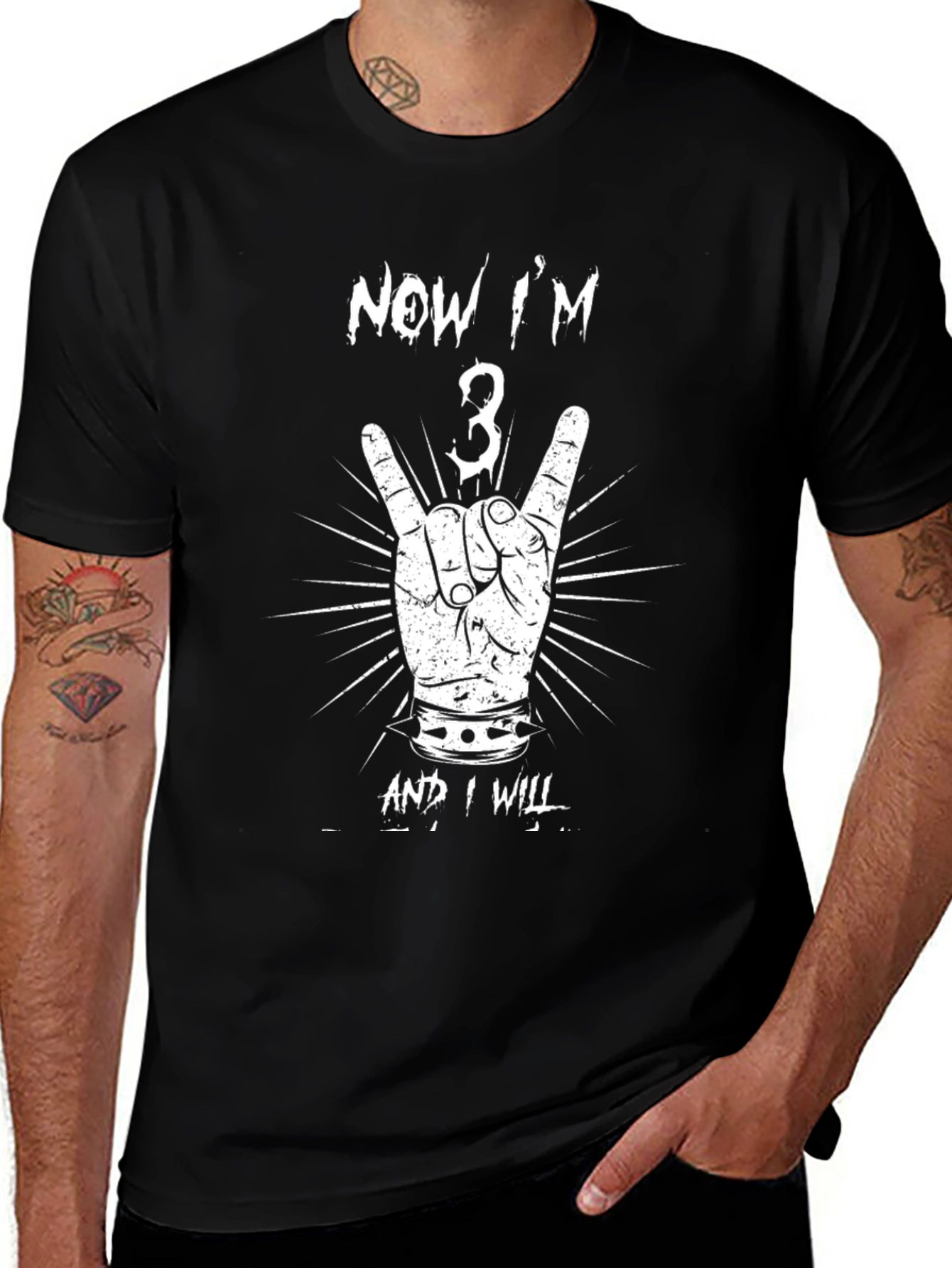 Now Im 3! Graphic T-Shirt