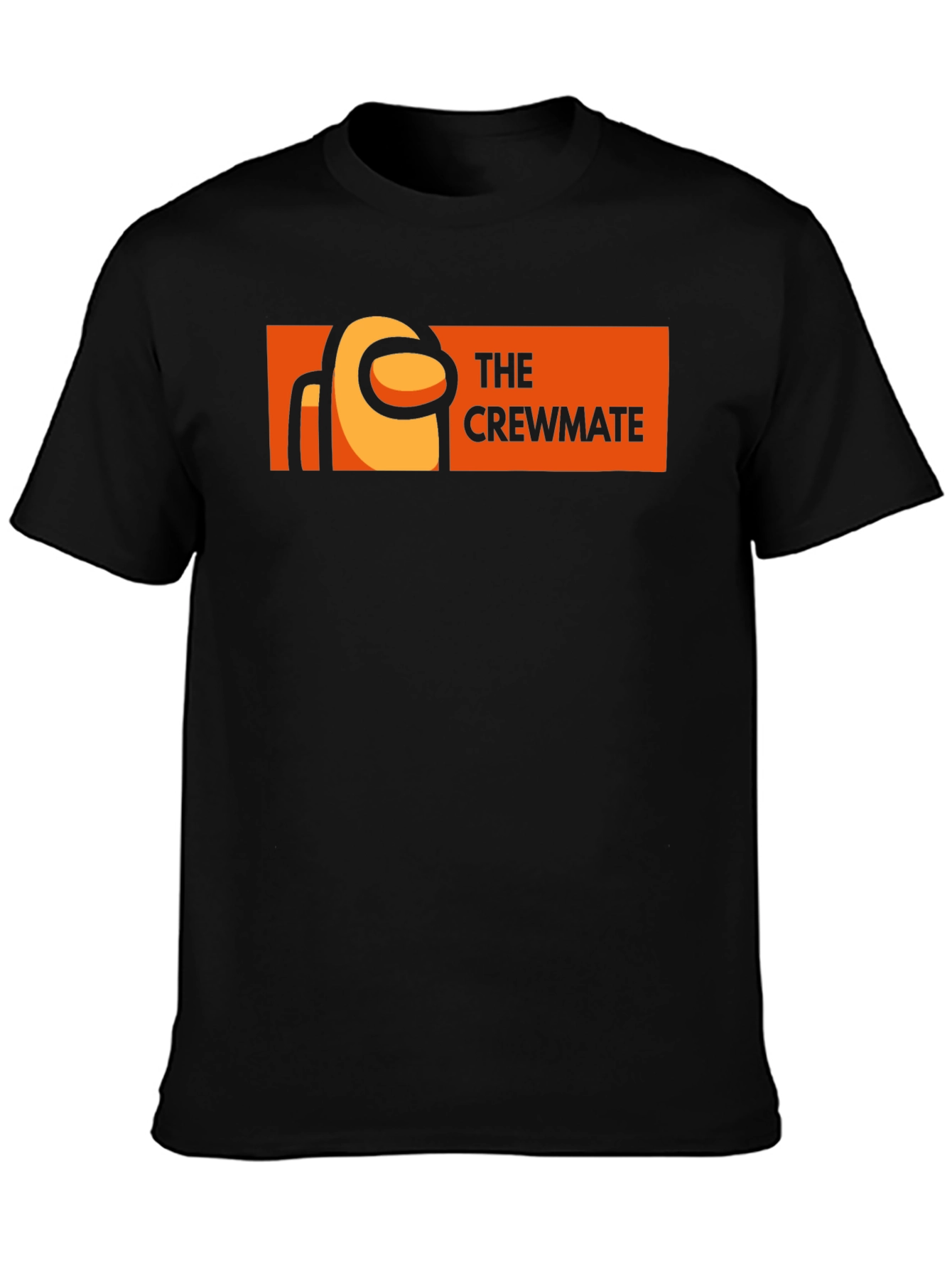 The Crewmate Among Us Black T-Shirt