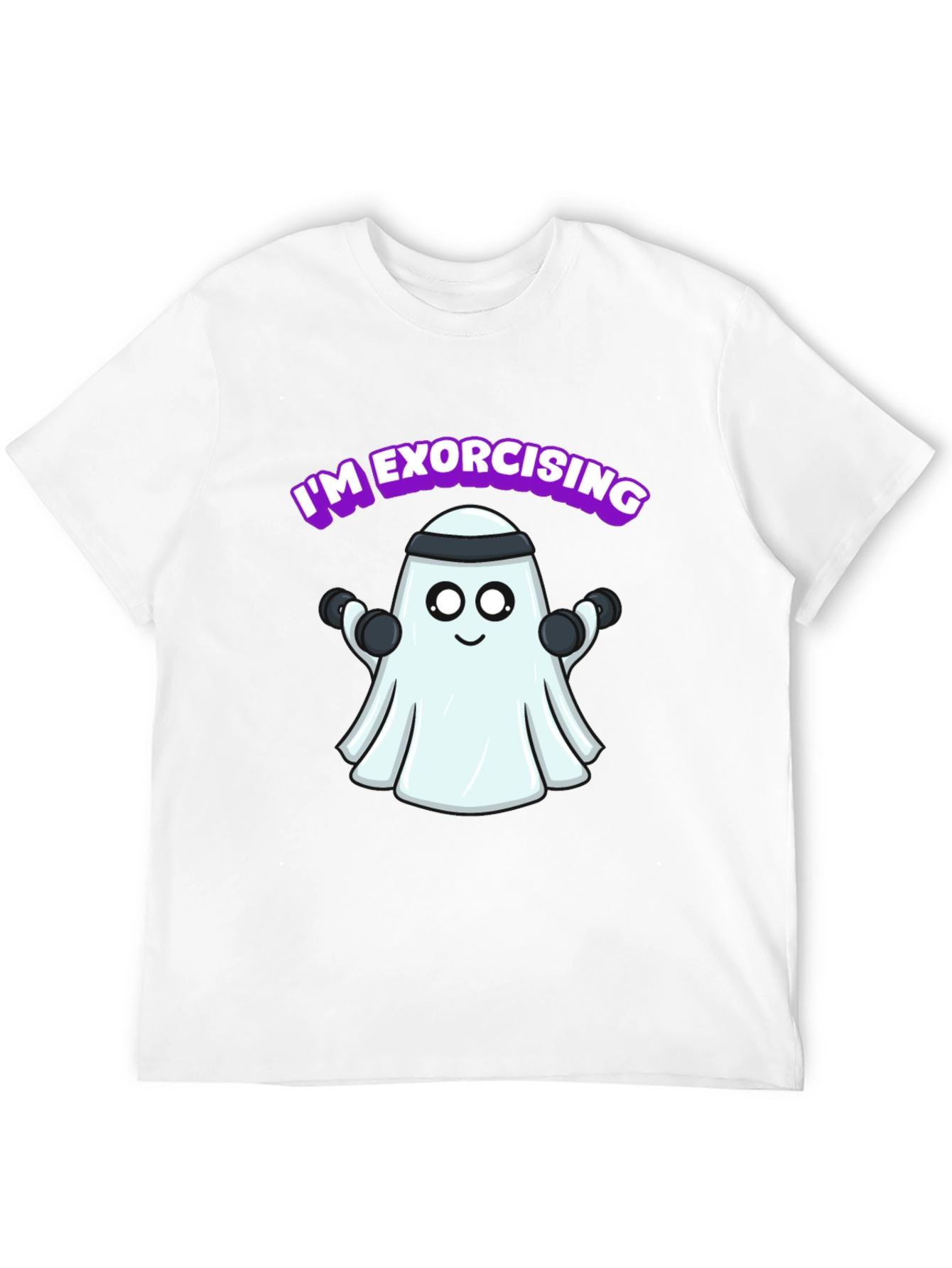 Humorous Im Exorcising Ghost Gym T-Shirt