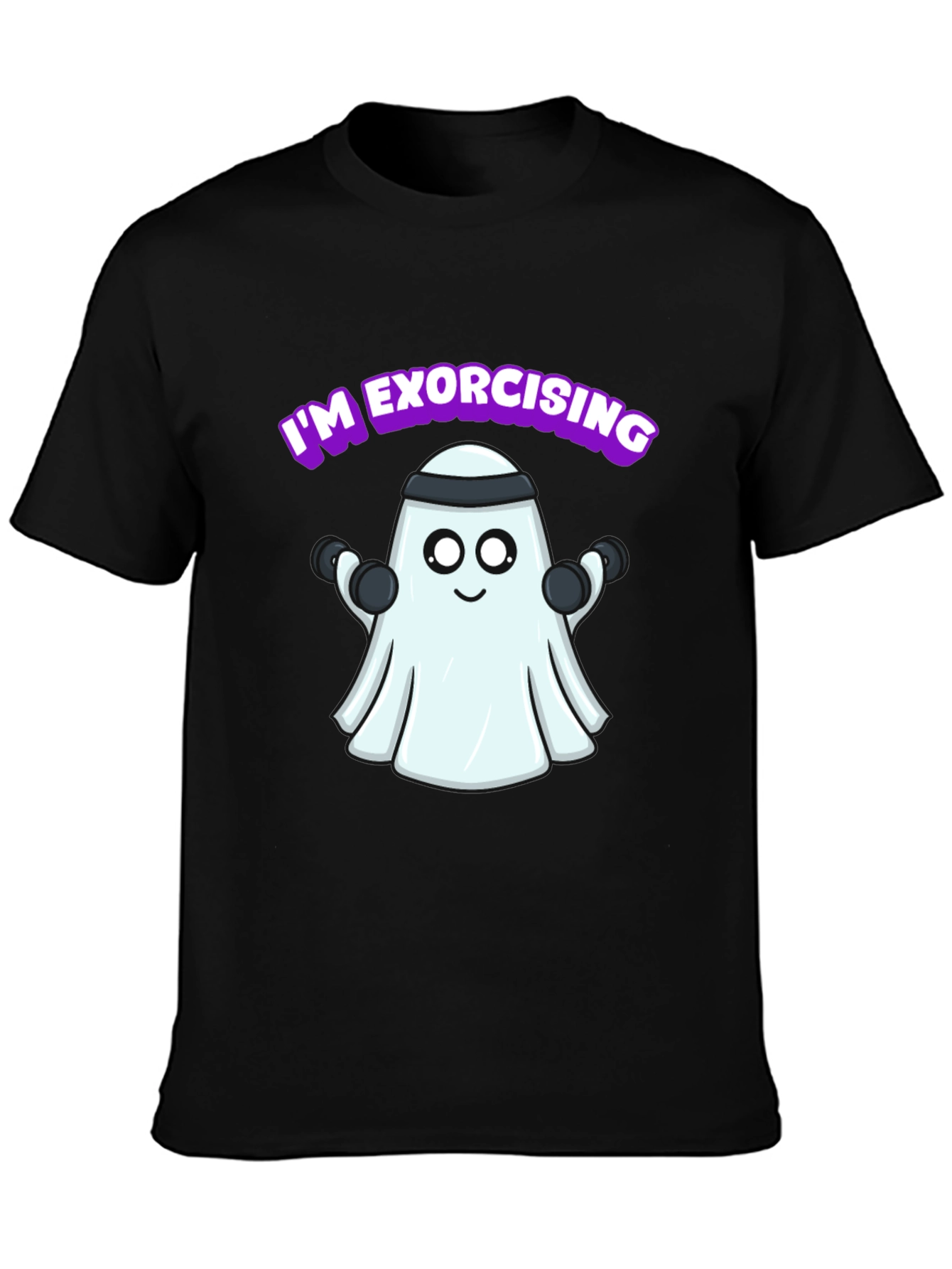Humorous Im Exorcising Ghost Gym T-Shirt