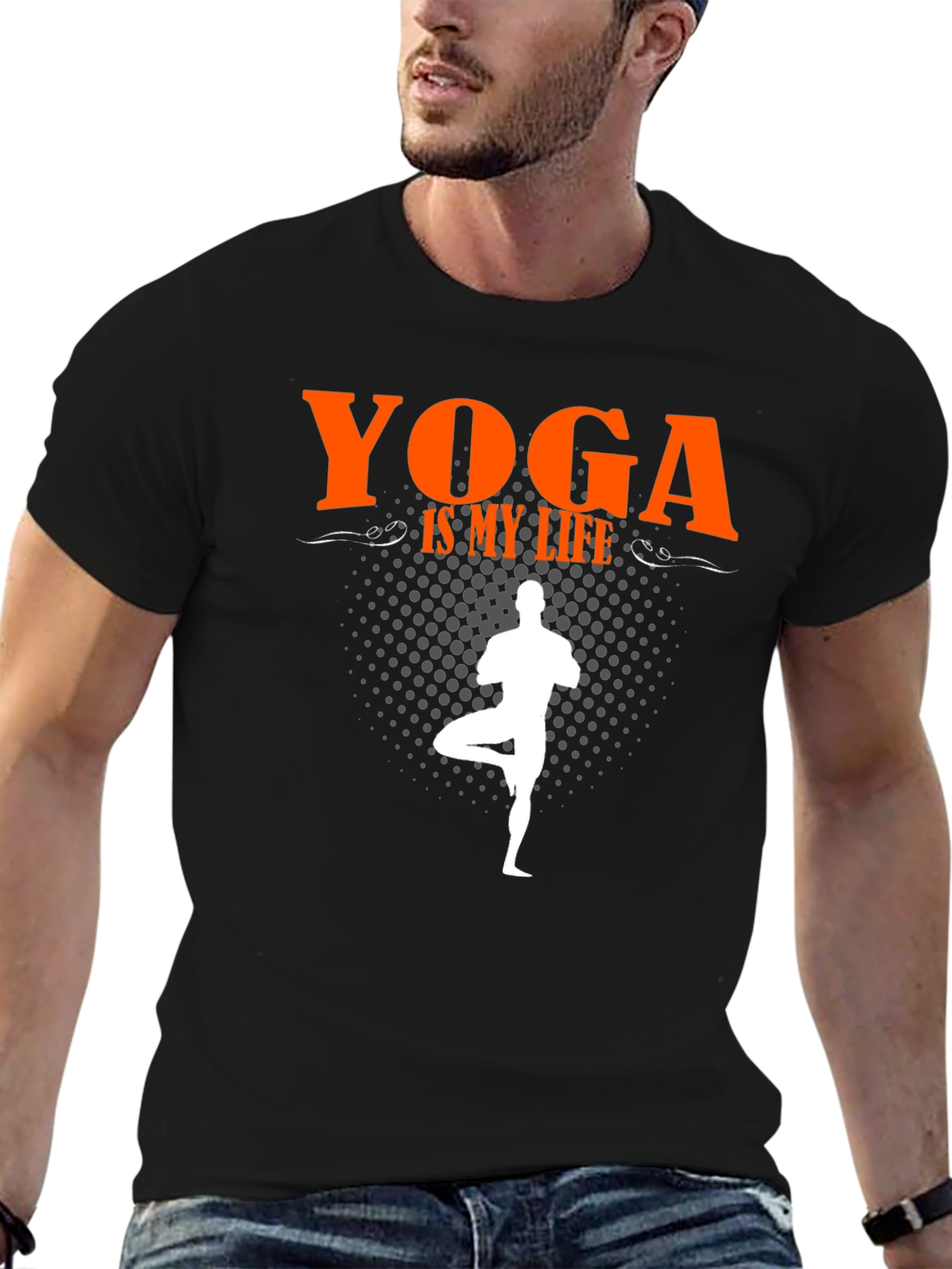 Yoga is My Life Graphic T-Shirt