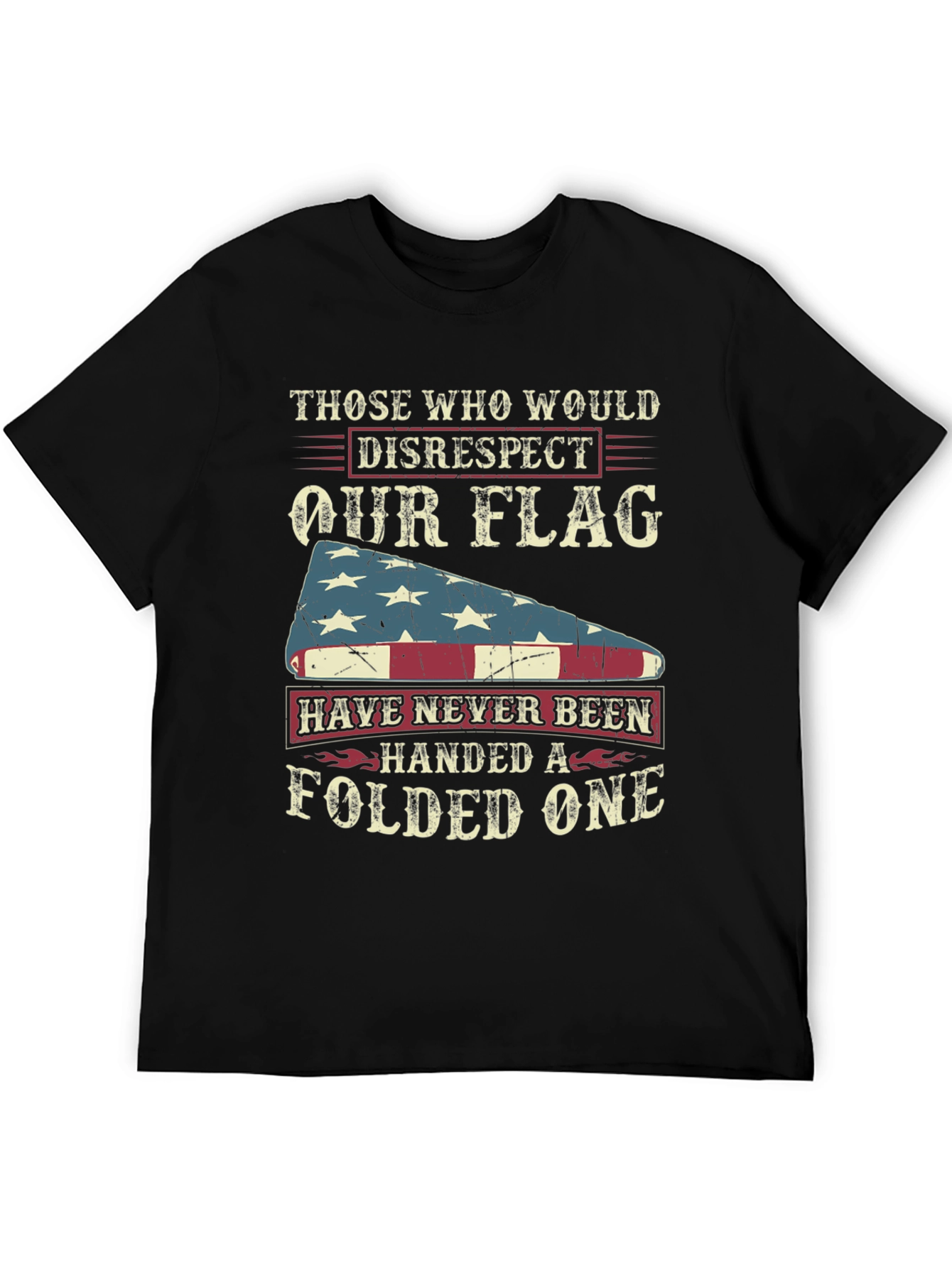 Patriotic Flag T-Shirt: Respect Our Flag