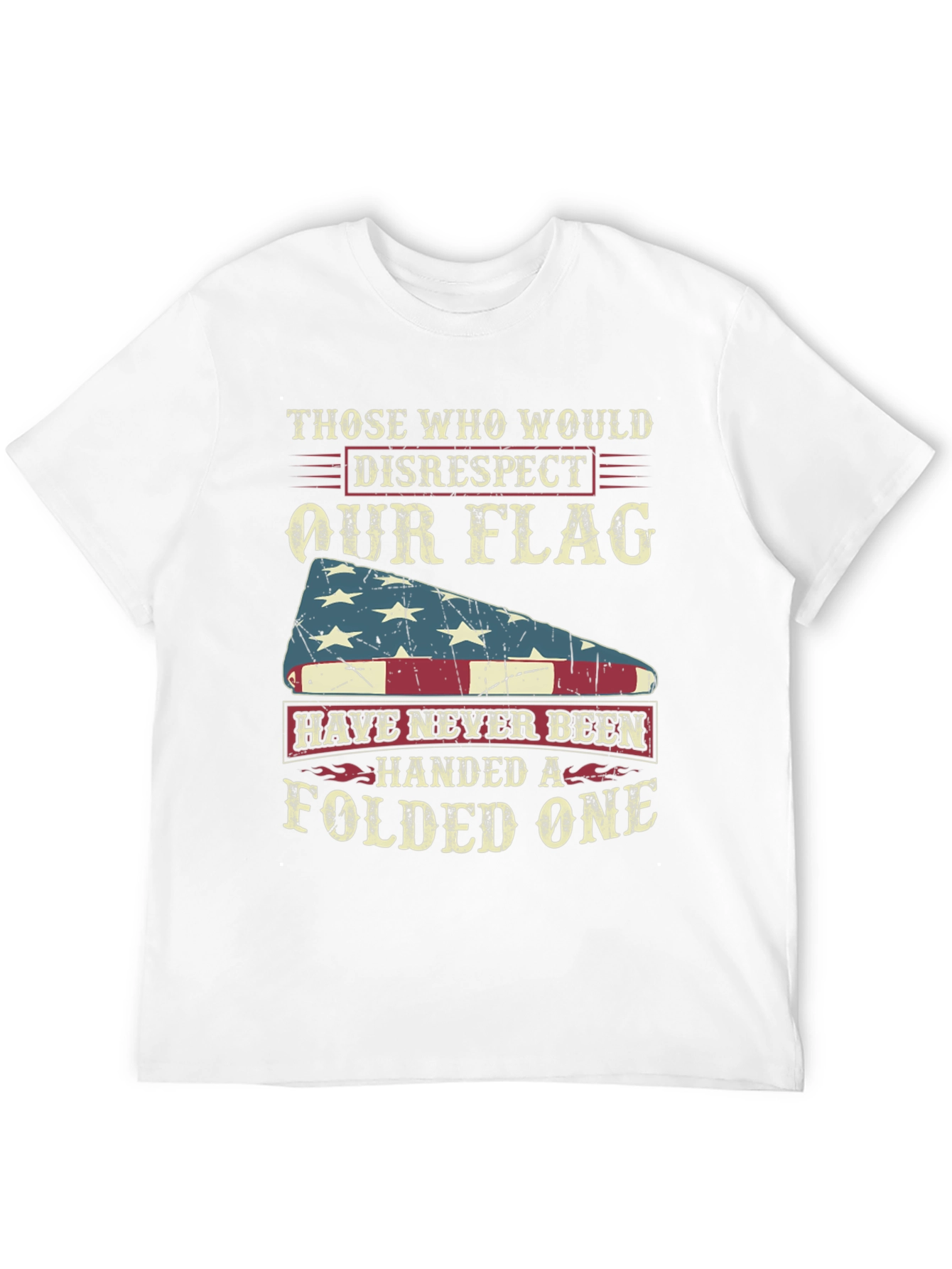 Patriotic Flag T-Shirt: Respect Our Flag
