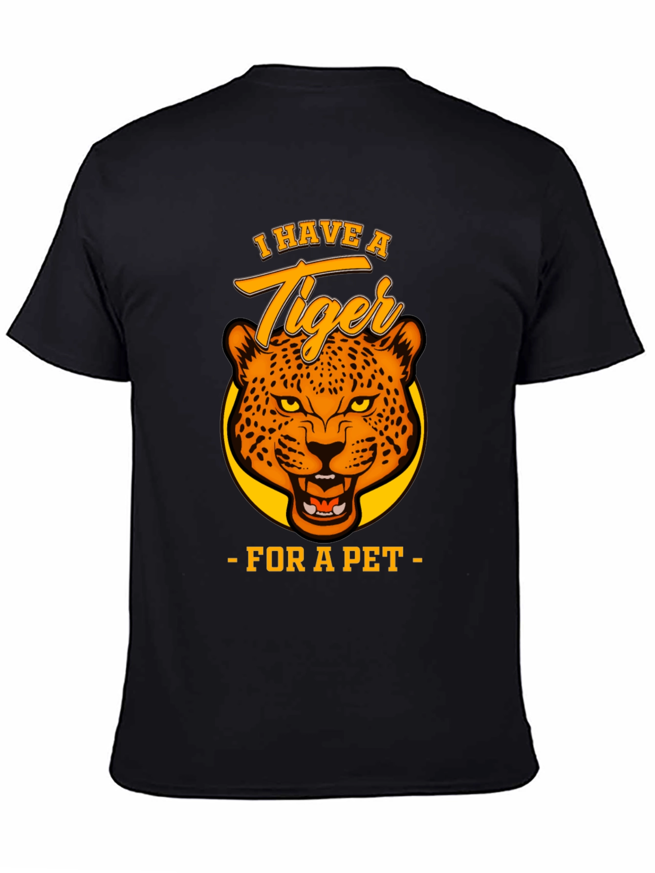 Tiger Pet Graphic T-Shirt - Bold and Unique