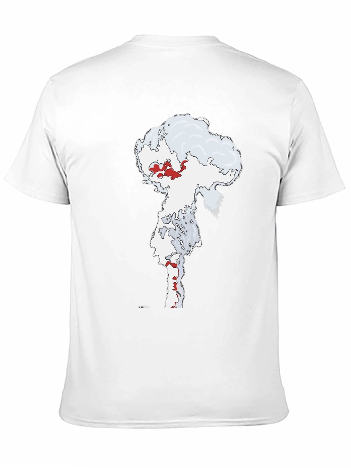Atomic Cloud Graphic Tee - Black Cotton Blend