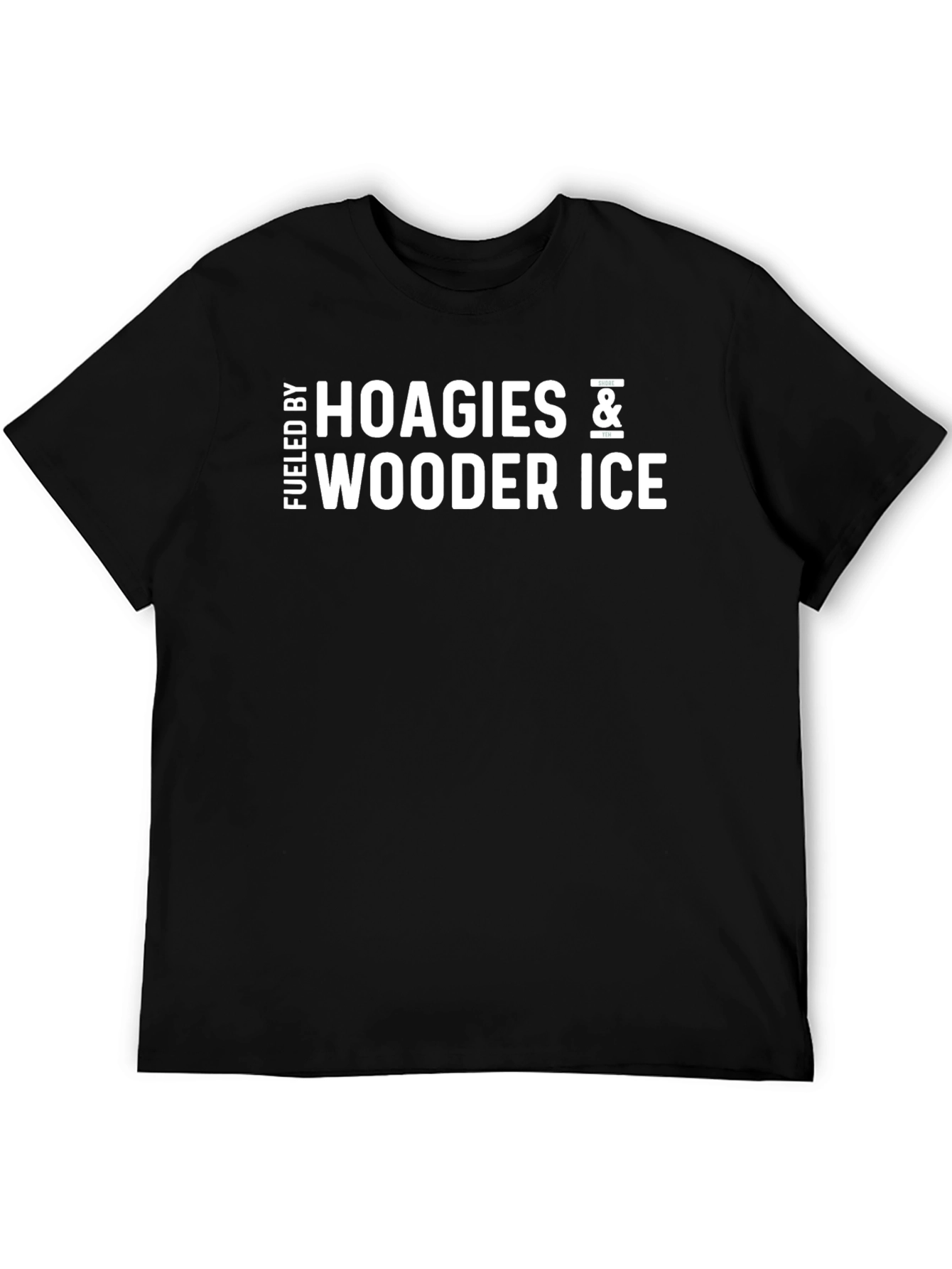 Hoagies & Wooder Ice Black T-Shirt