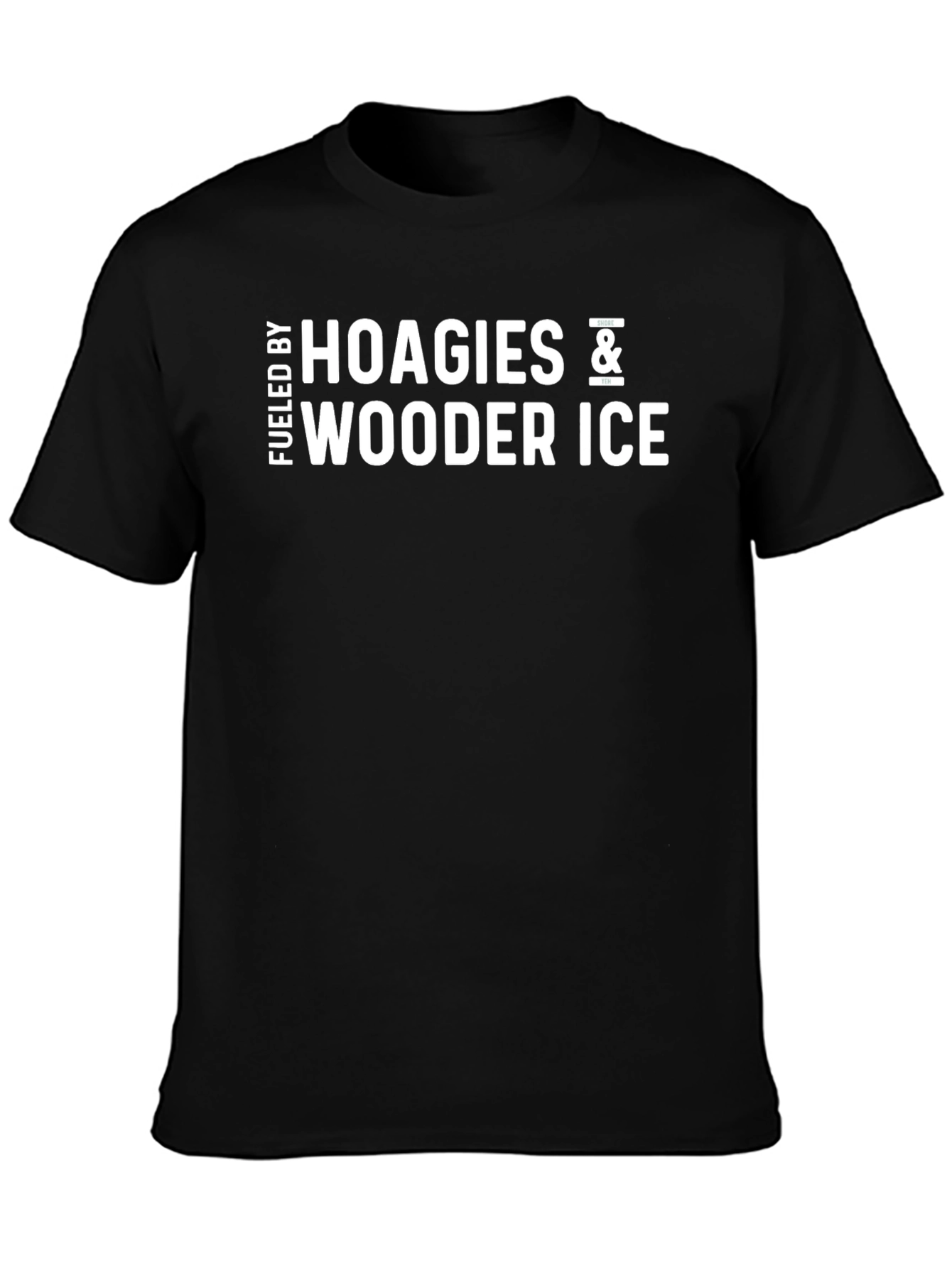 Hoagies & Wooder Ice Black T-Shirt