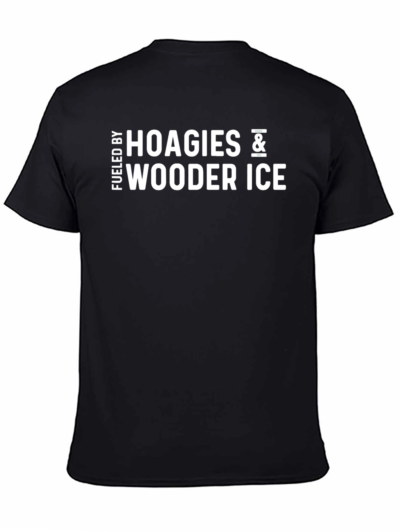 Hoagies & Wooder Ice Black T-Shirt