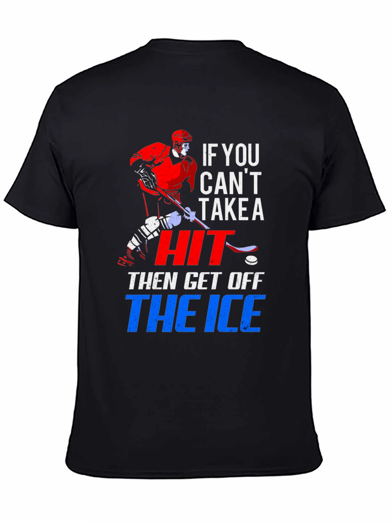 Hockey Take a Hit Graphic Tee