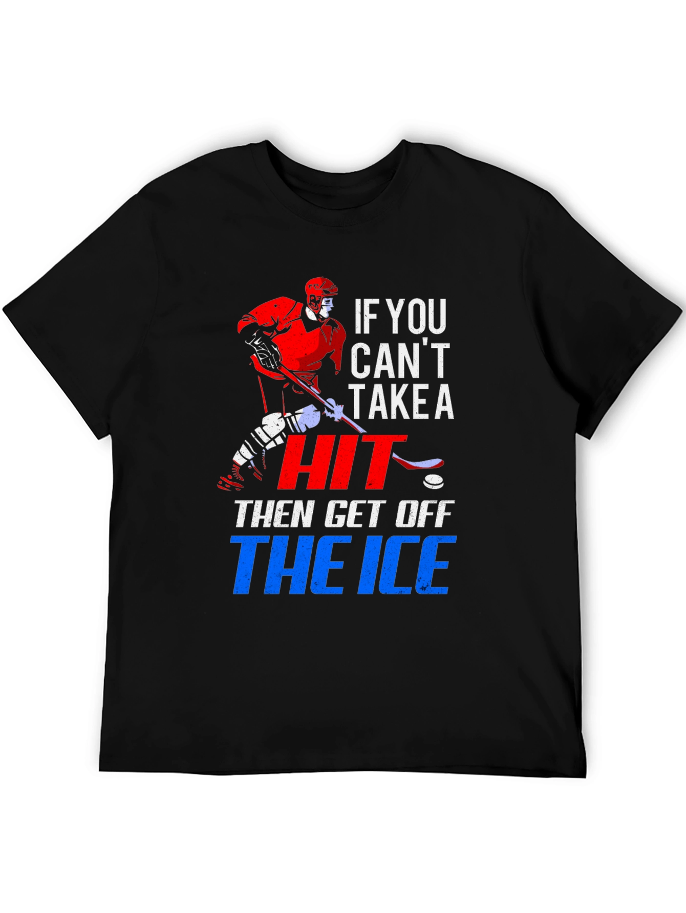 Hockey Take a Hit Graphic Tee