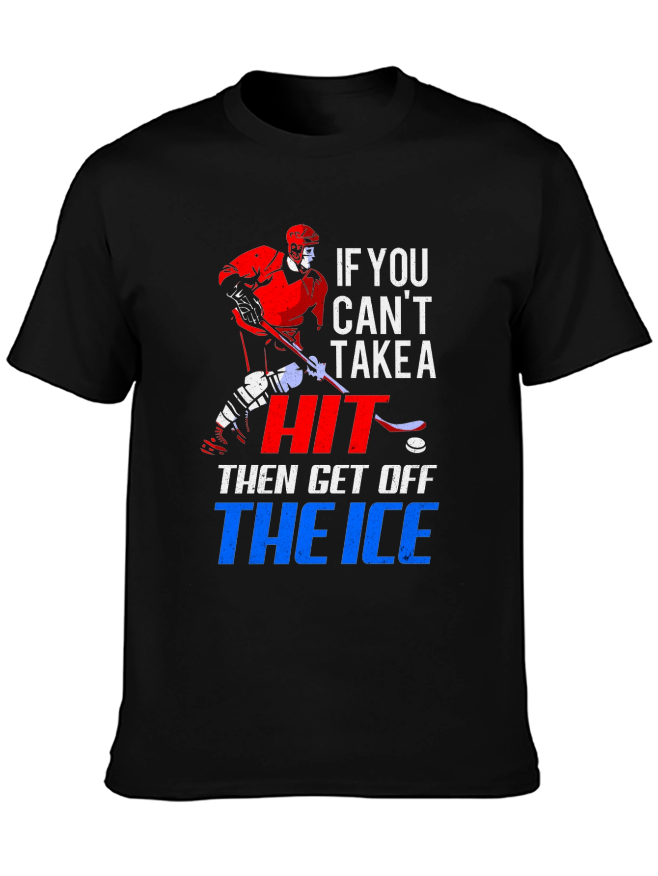 Hockey Take a Hit Graphic Tee