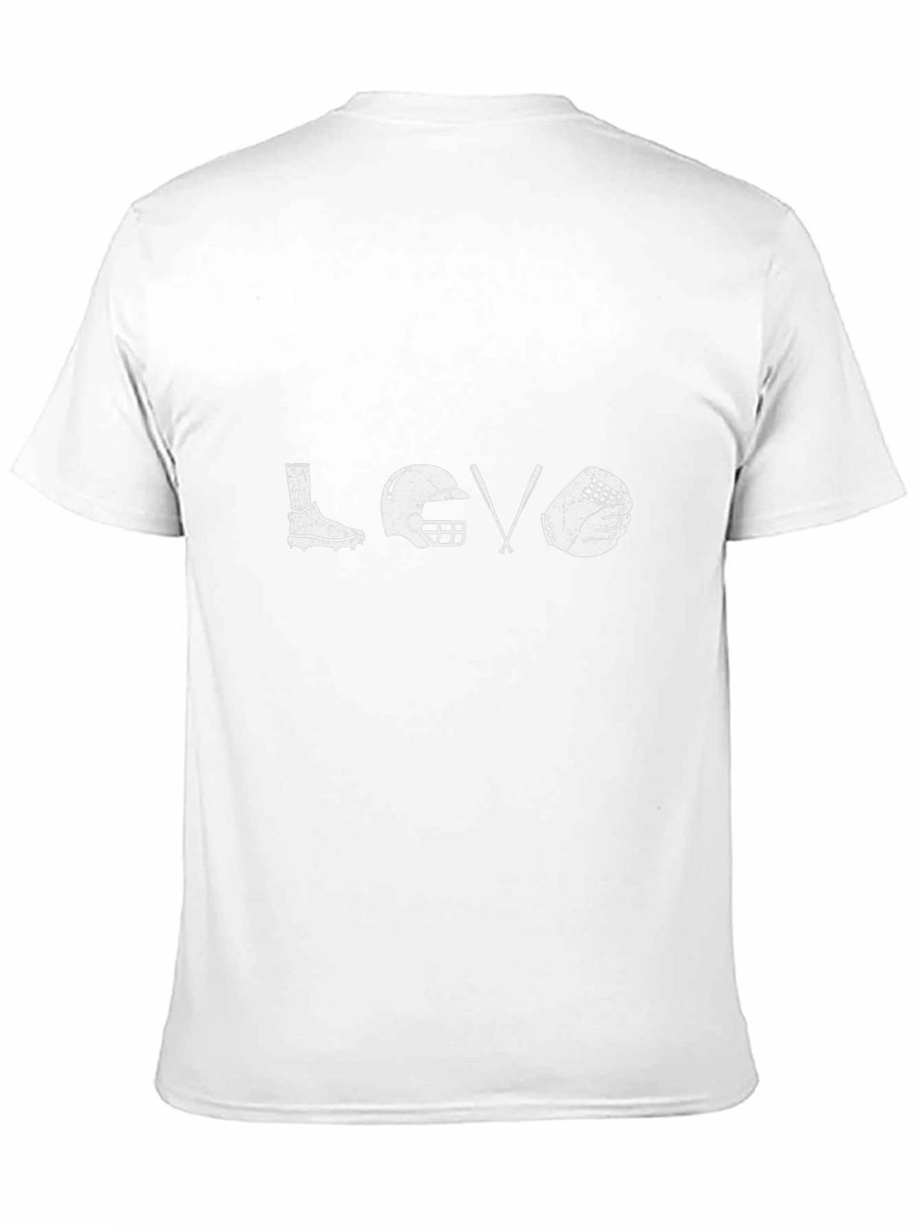 Baseball Love Graphic Tee - Black