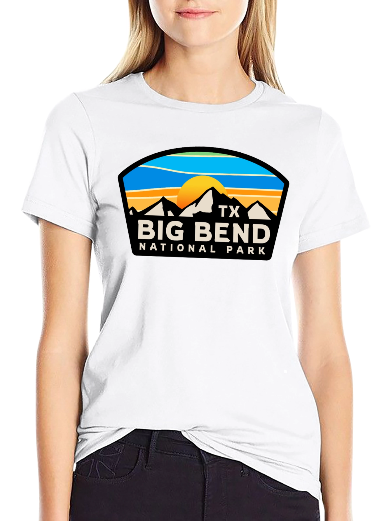 Big Bend National Park Graphic Tee - Black