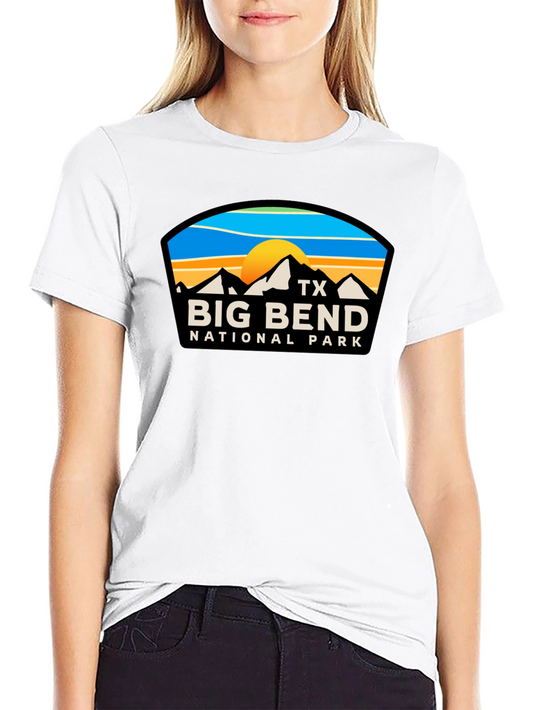 Big Bend National Park Graphic Tee - Black