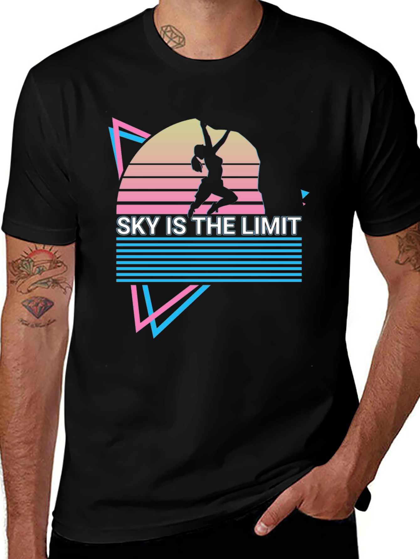 Sky is the Limit Climbing Graphic Tee