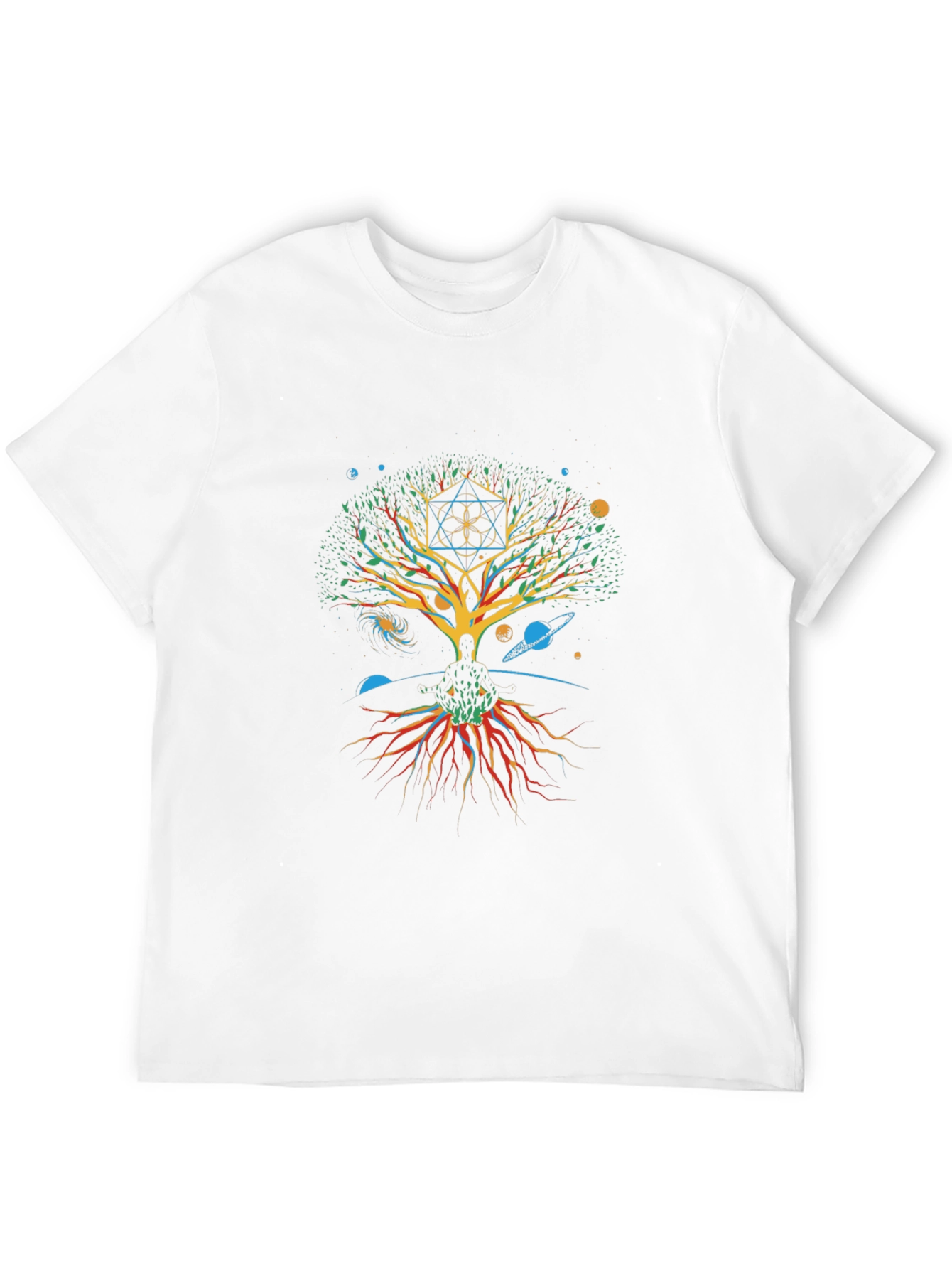 Tree of Life Graphic T-Shirt - Meditative Design