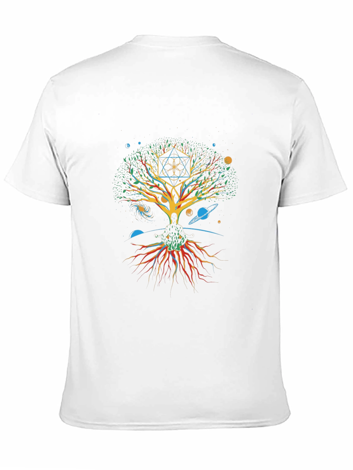 Tree of Life Graphic T-Shirt - Meditative Design