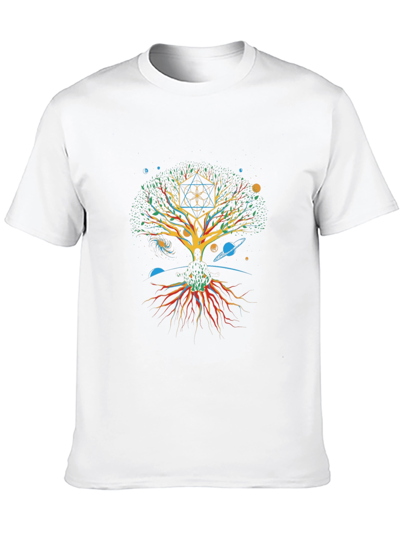 Tree of Life Graphic T-Shirt - Meditative Design