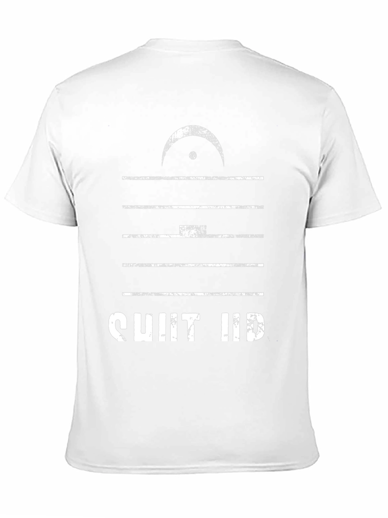 Shut Up T-Shirt - Music Notation Design